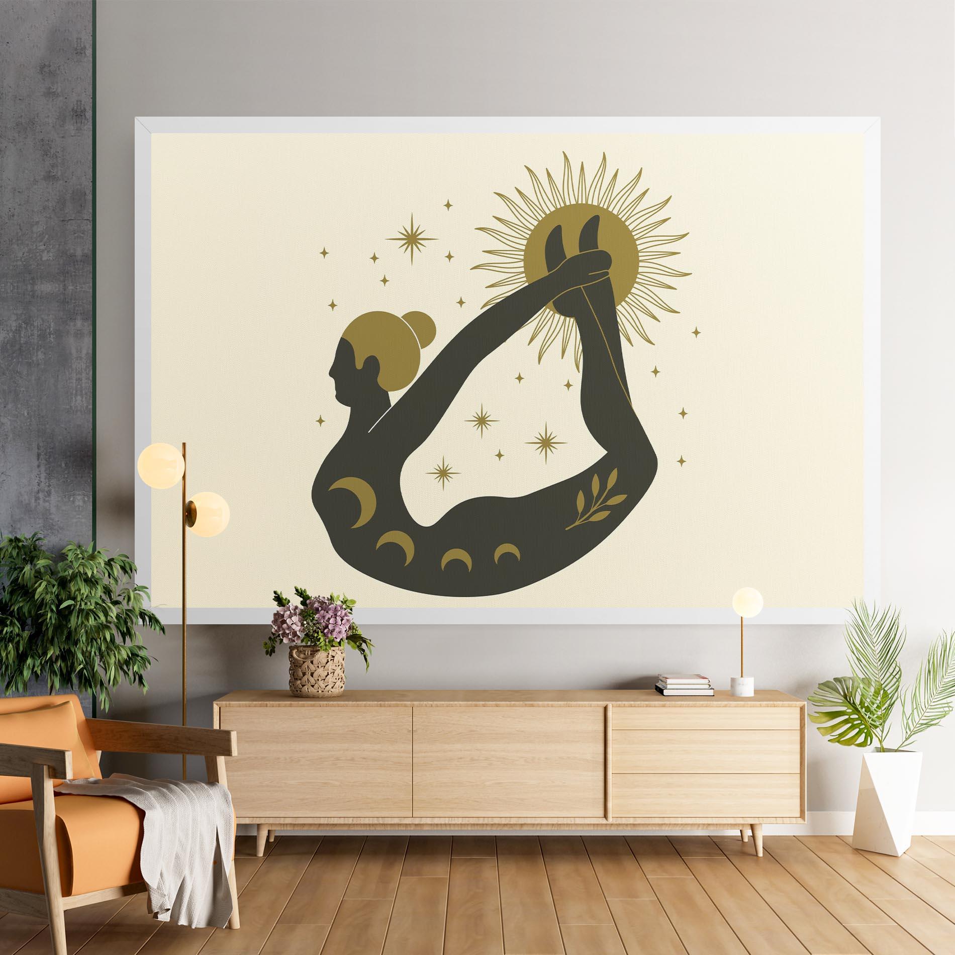 Leinwandbild Dhanurasana mockup 9