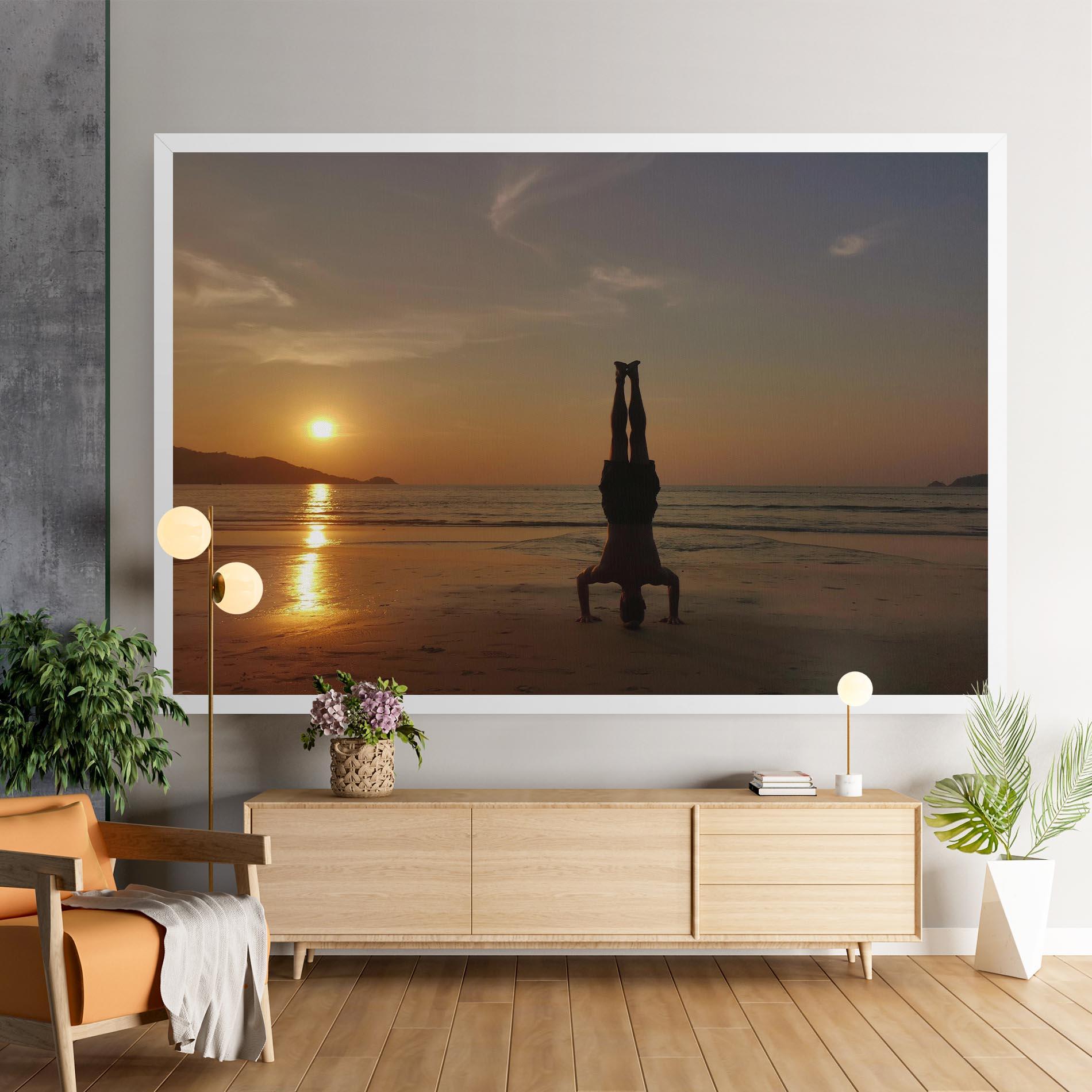 Leinwandbild Inner Inhale mockup 9