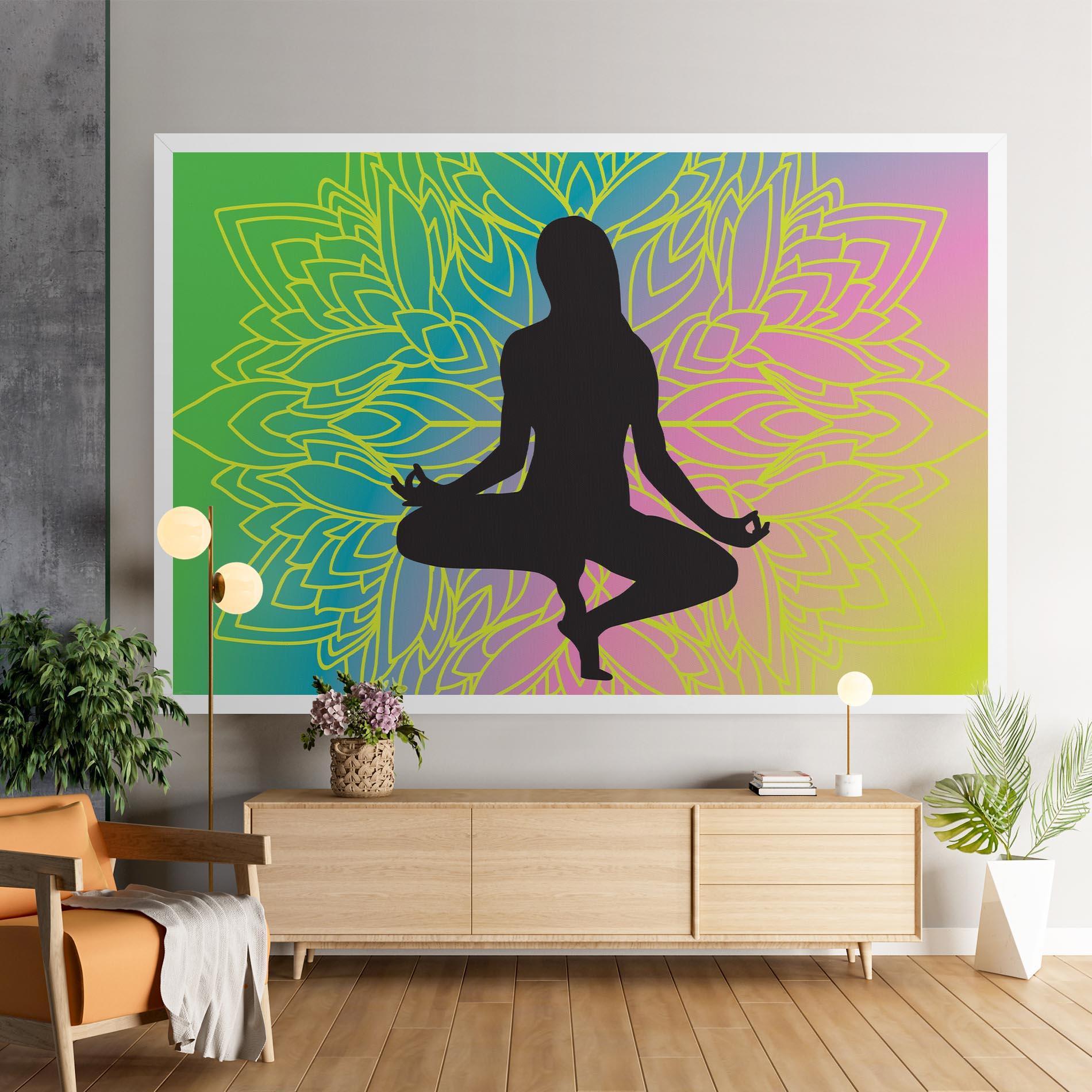 Leinwandbild Peace Yoga 01 mockup 9