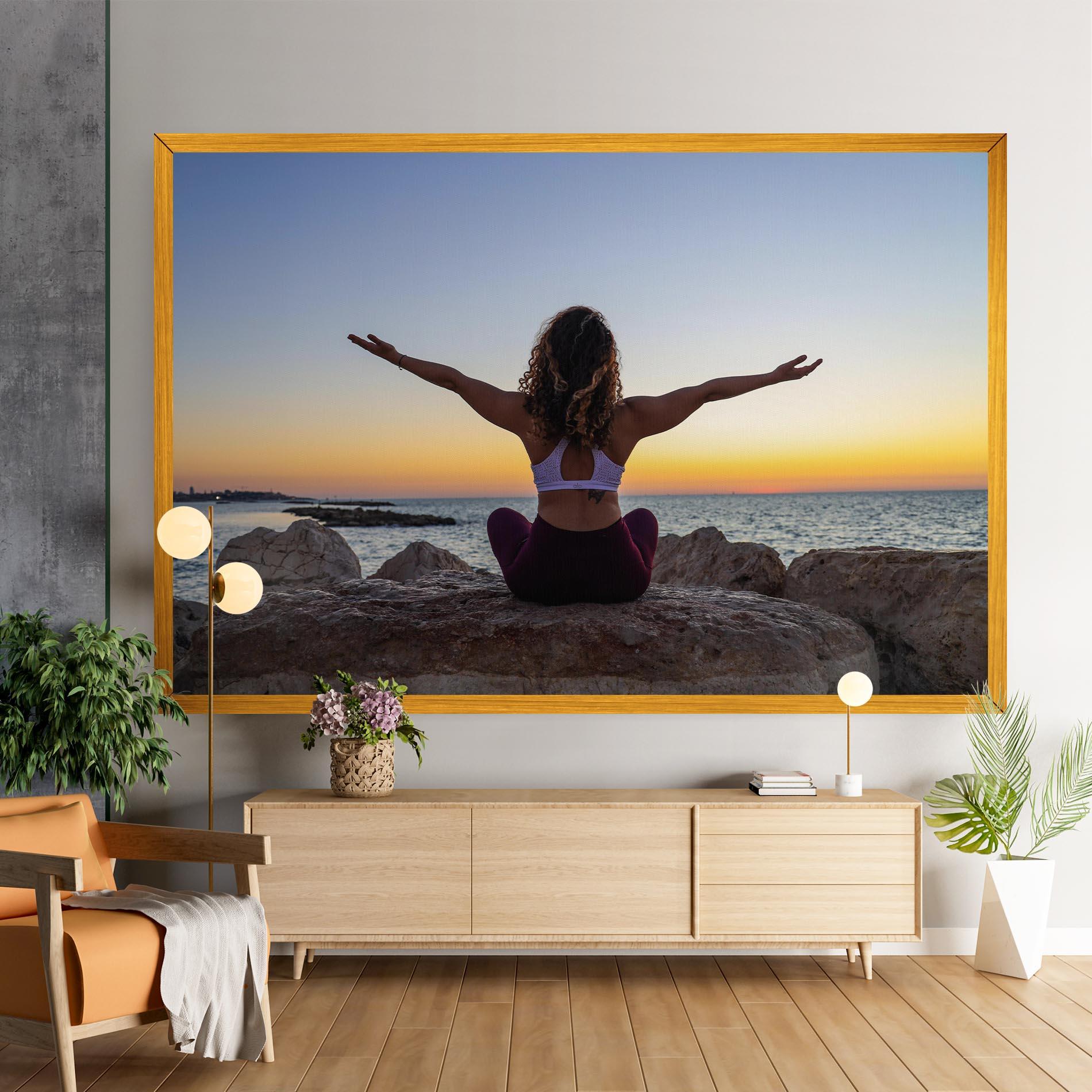 Leinwandbild Calm Asana mockup 9
