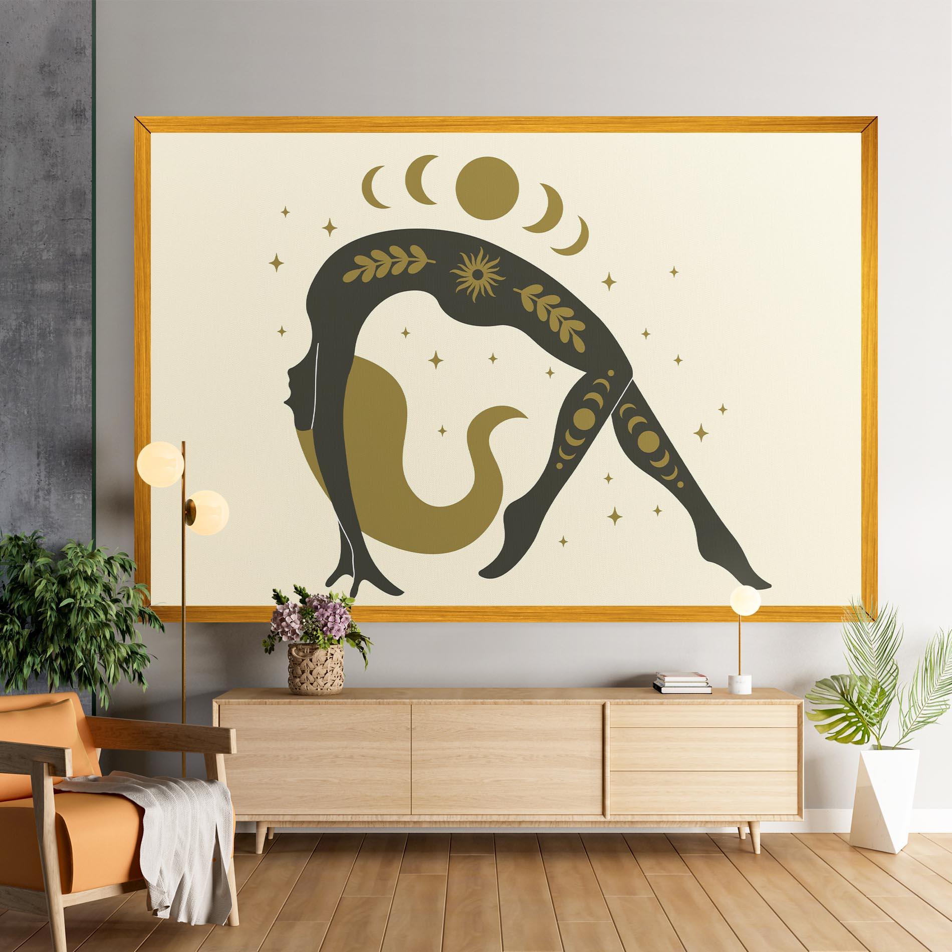 Leinwandbild Chamatkarasana mockup 9