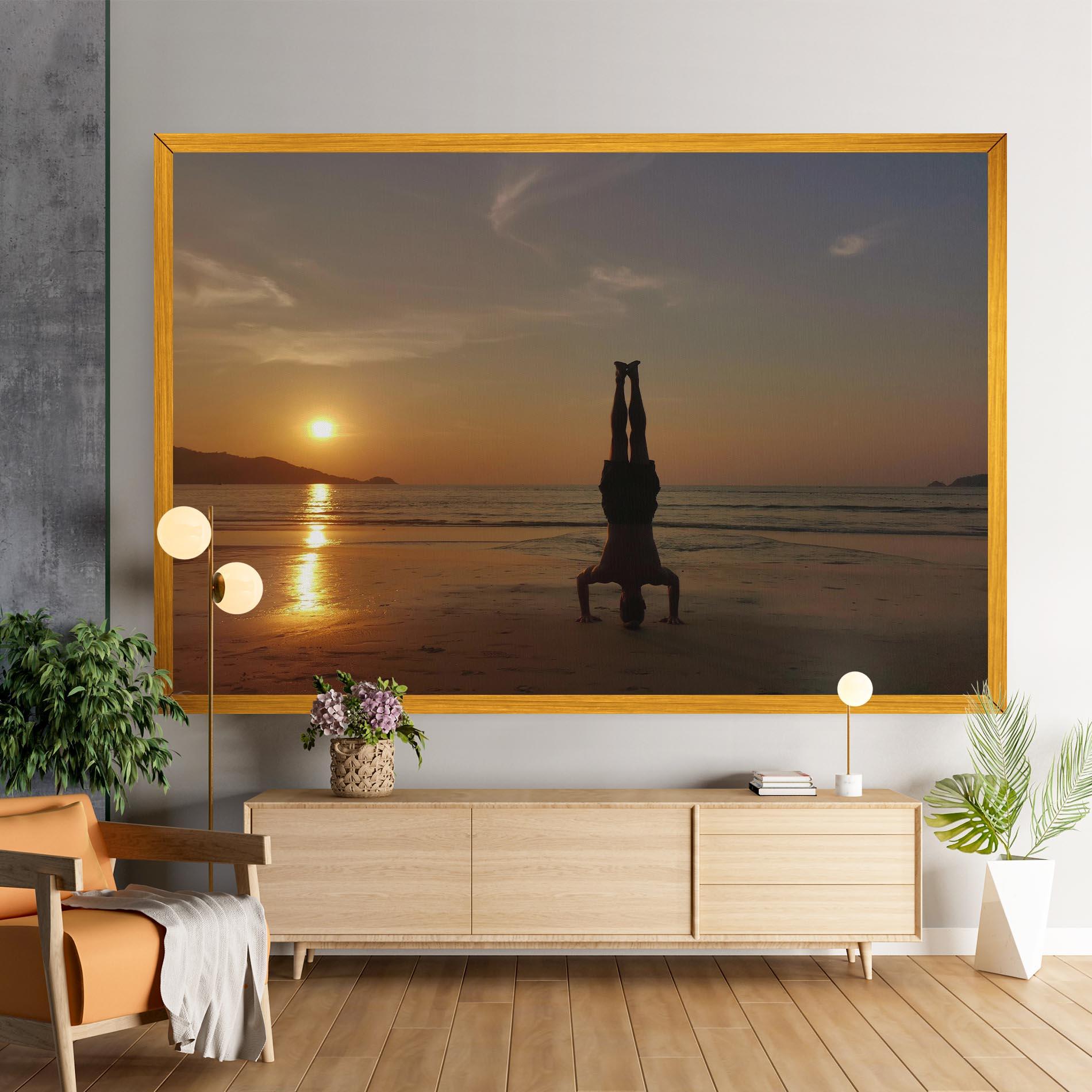 Leinwandbild Inner Inhale mockup 9