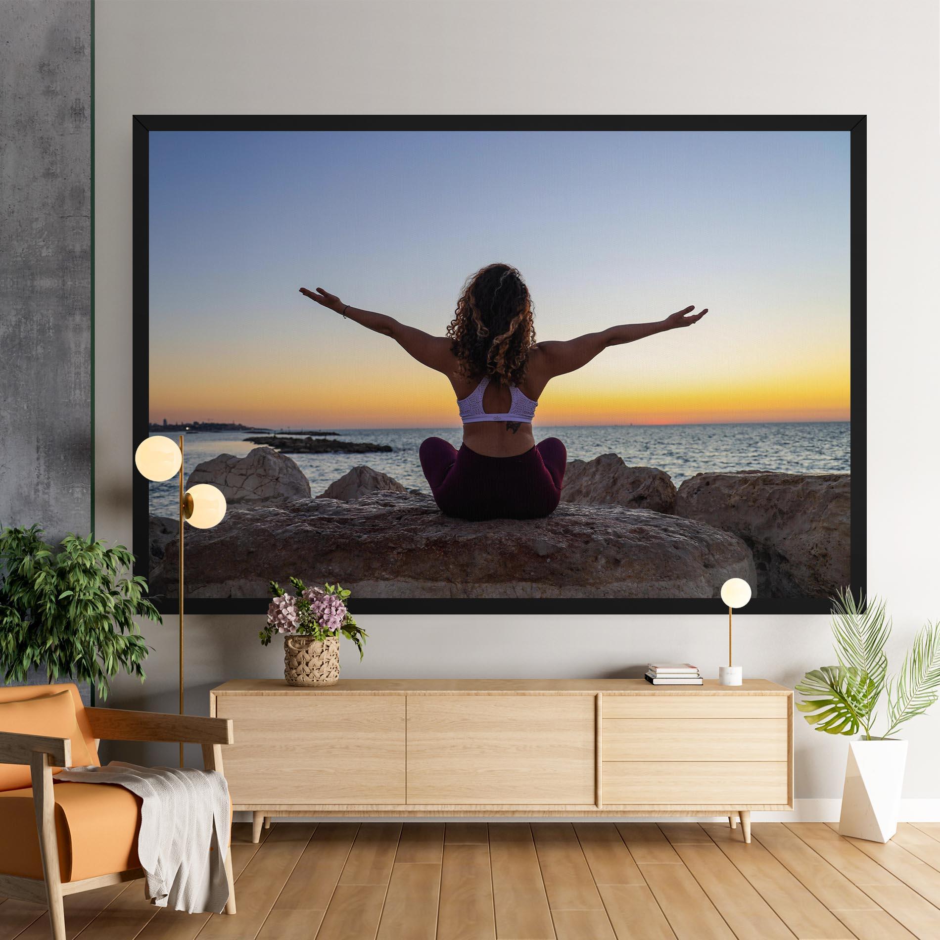Leinwandbild Calm Asana mockup 9