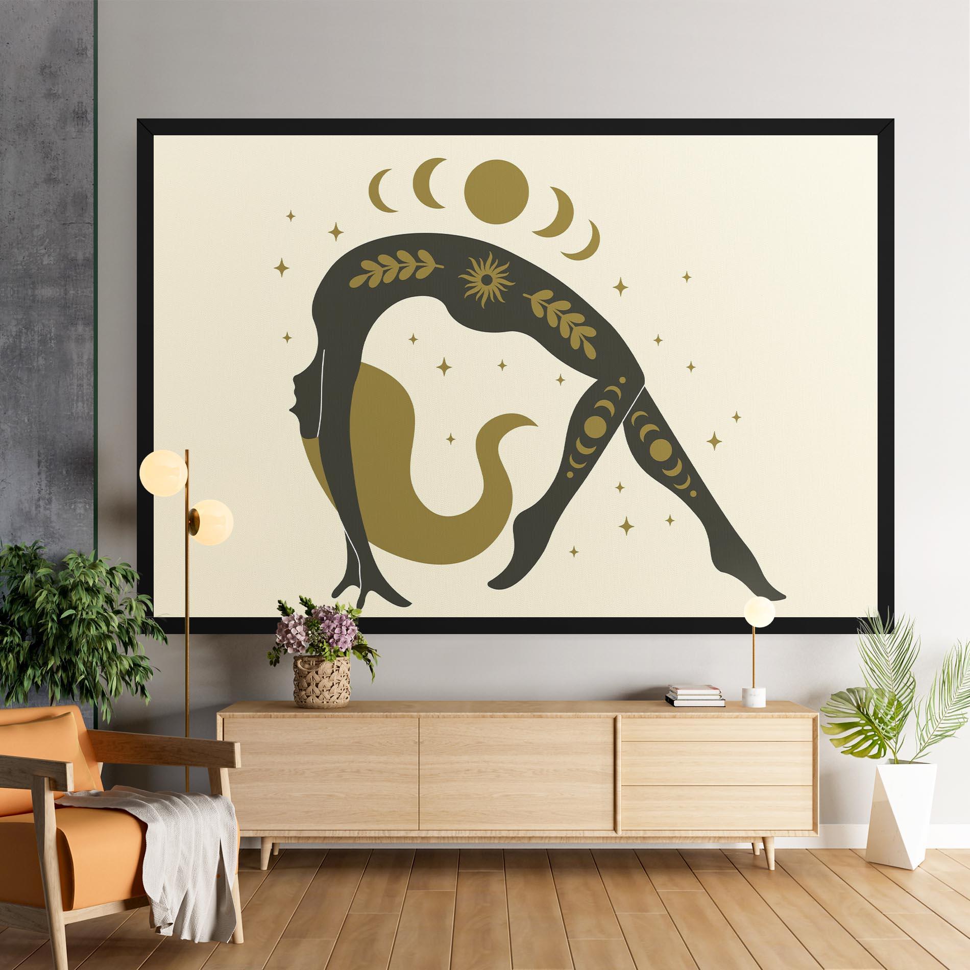 Leinwandbild Chamatkarasana mockup 9