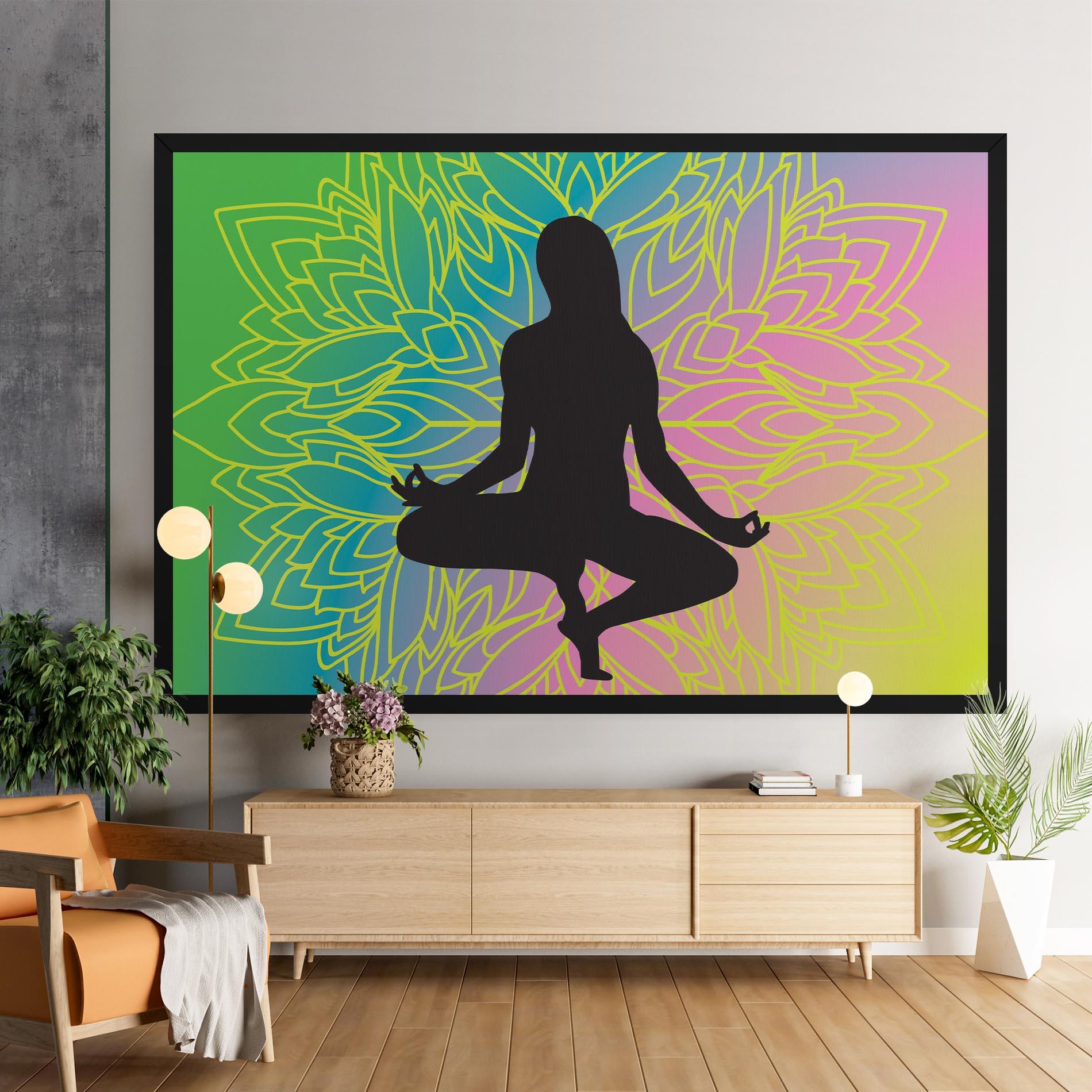 Leinwandbild Peace Yoga 01 mockup 9