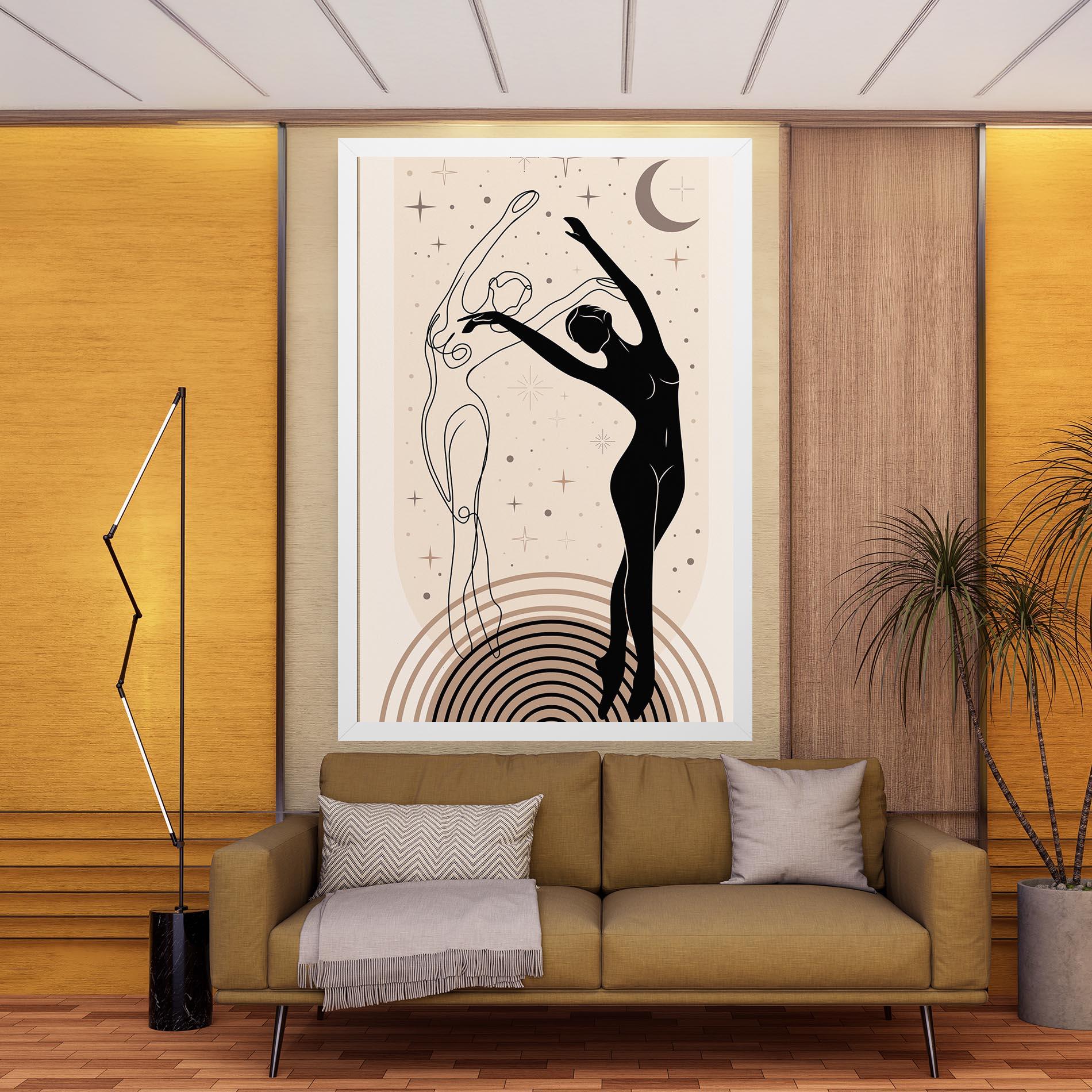 Leinwandbild Balance Yoga mockup 9