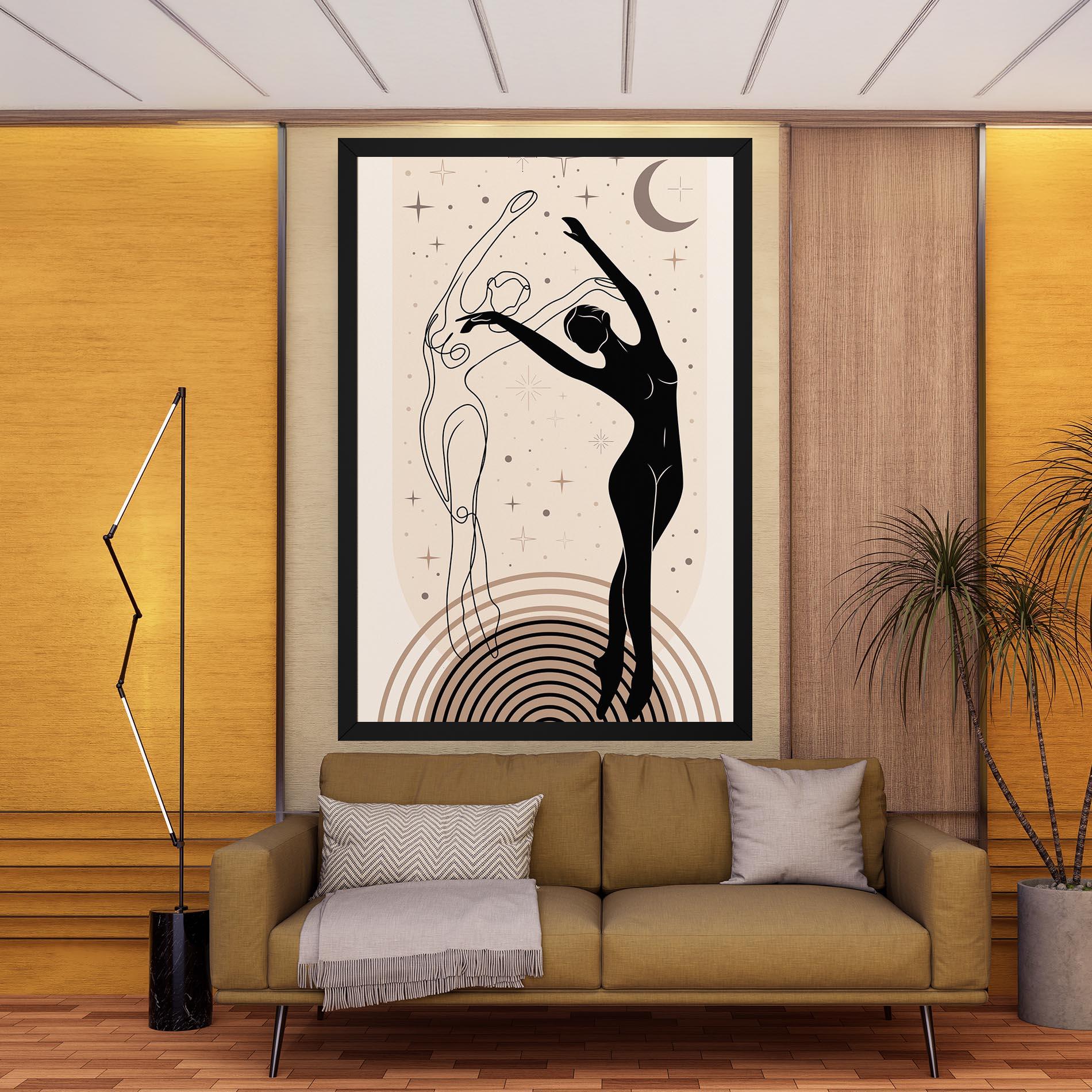 Leinwandbild Balance Yoga mockup 9