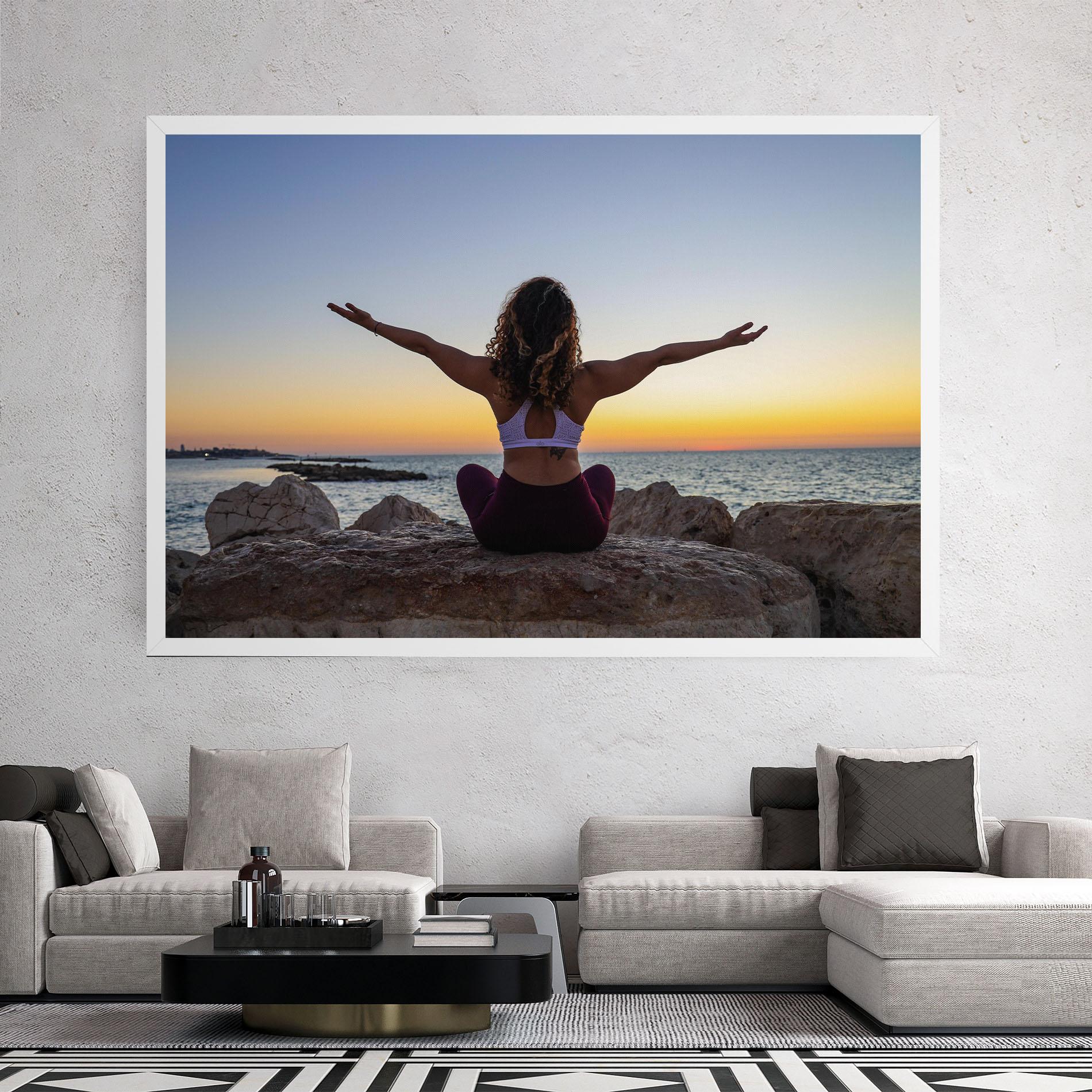 Leinwandbild Calm Asana mockup 2