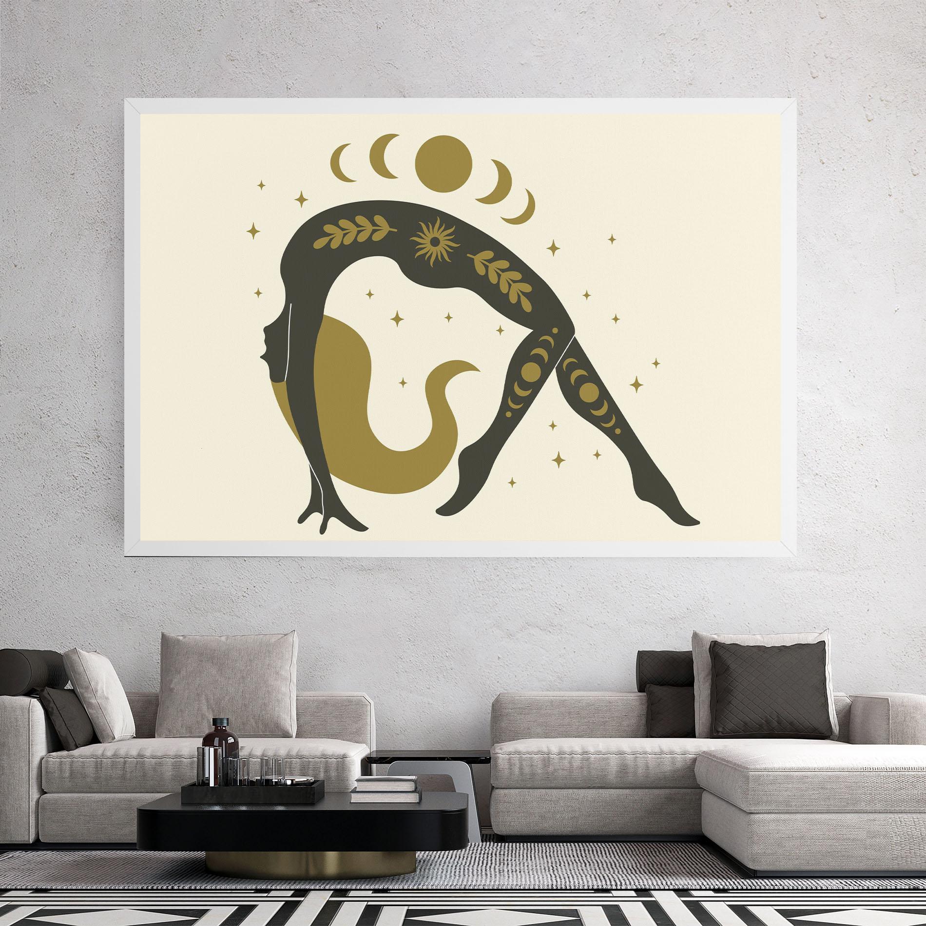 Leinwandbild Chamatkarasana mockup 2