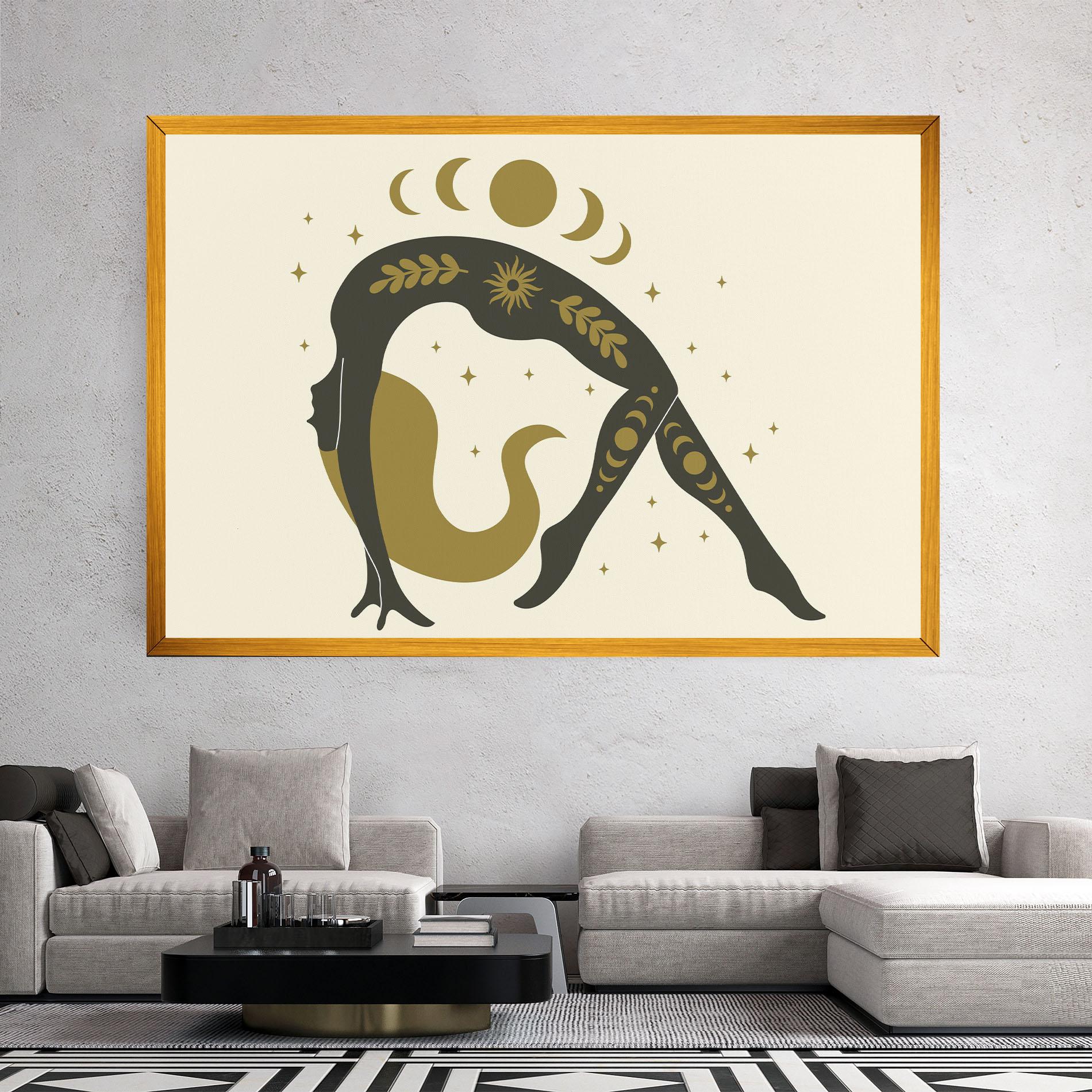 Leinwandbild Chamatkarasana mockup 2