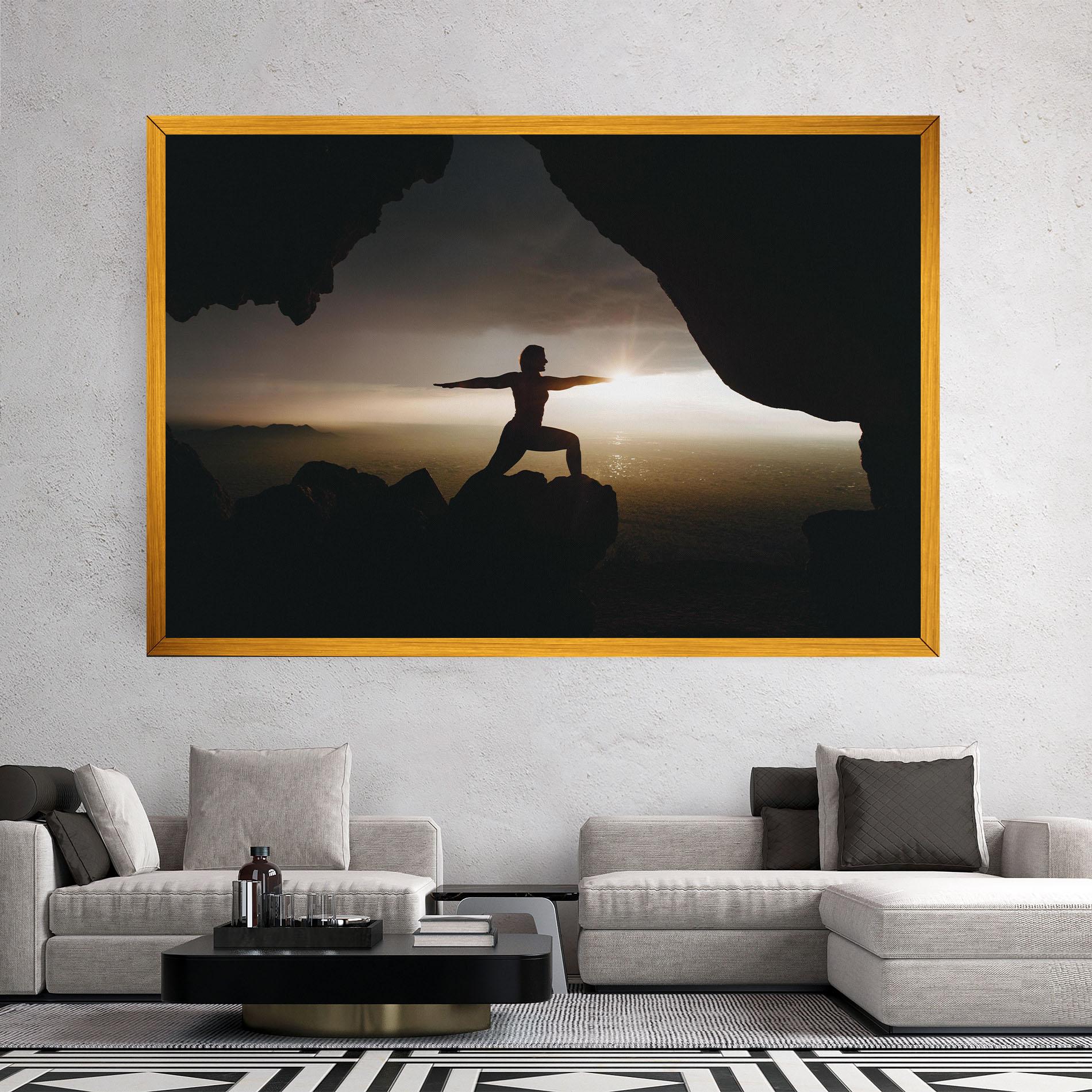 Leinwandbild Harmony Hues mockup 2