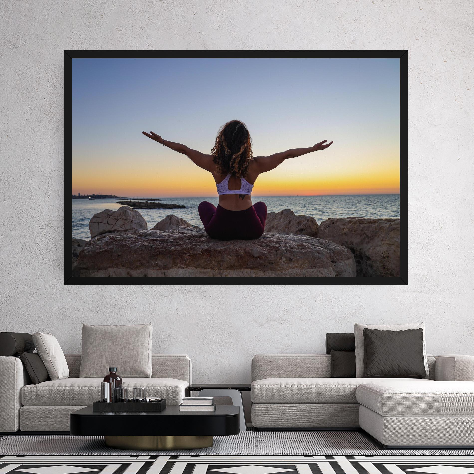 Leinwandbild Calm Asana mockup 2