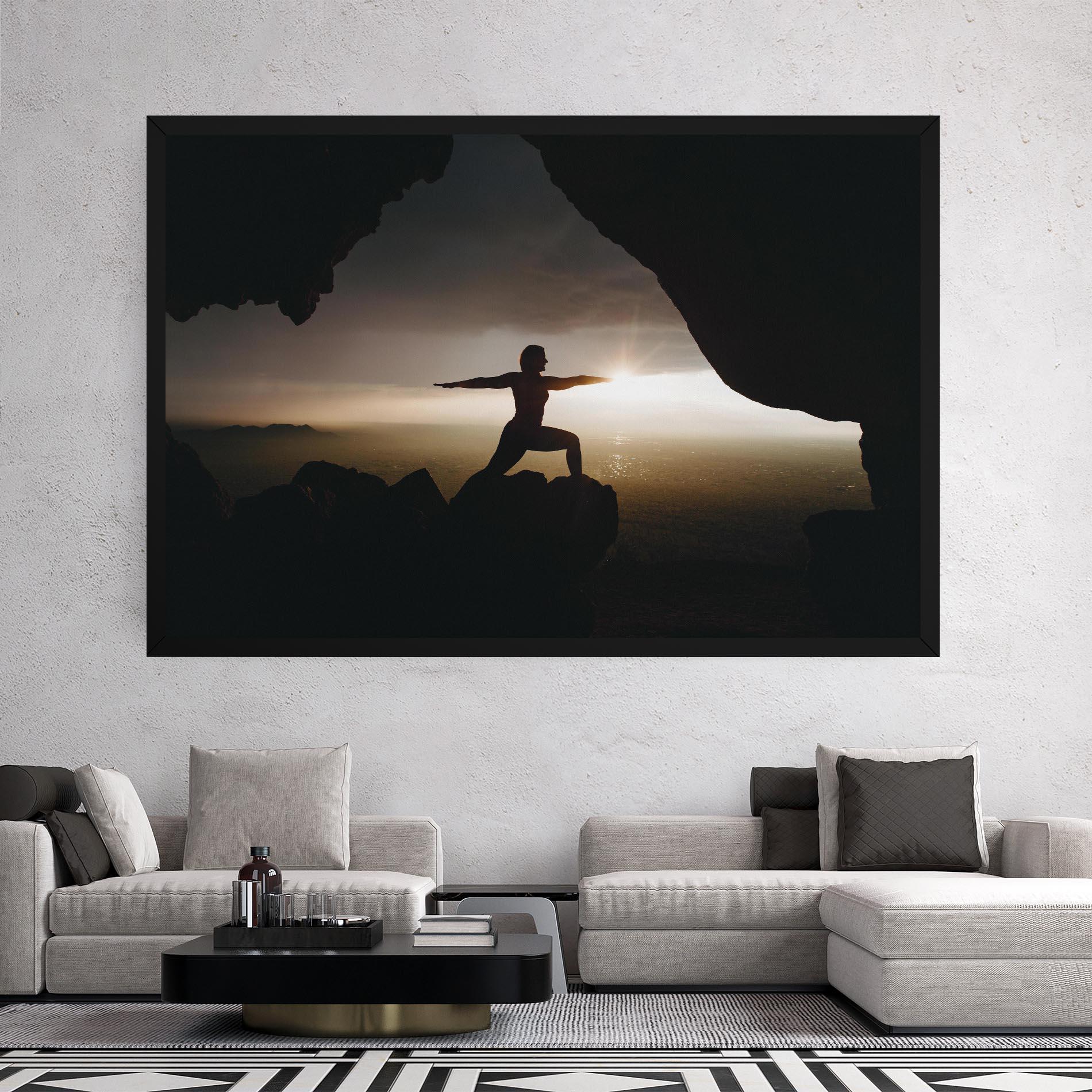 Leinwandbild Harmony Hues mockup 2