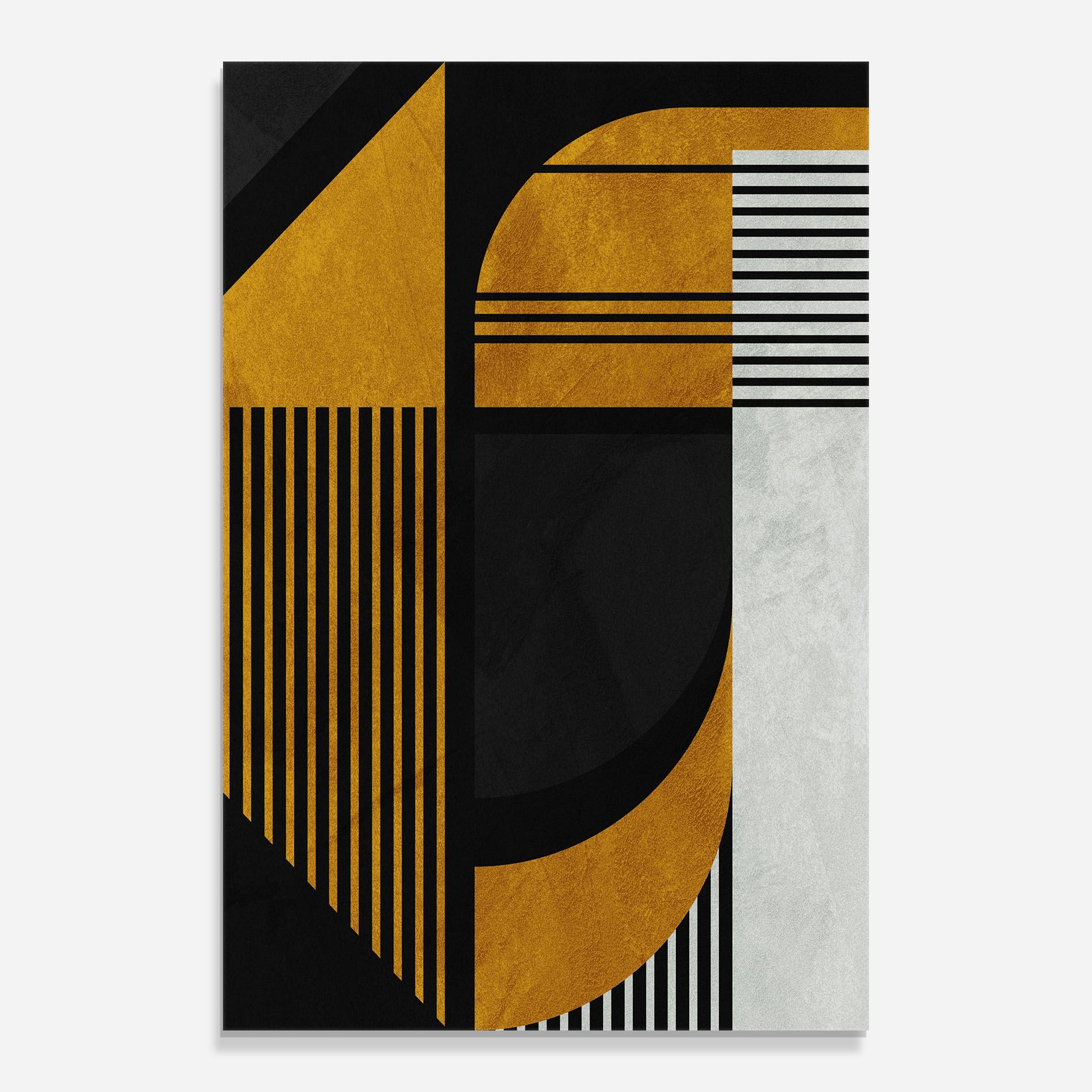 Black Lines On Gold mockup 0
