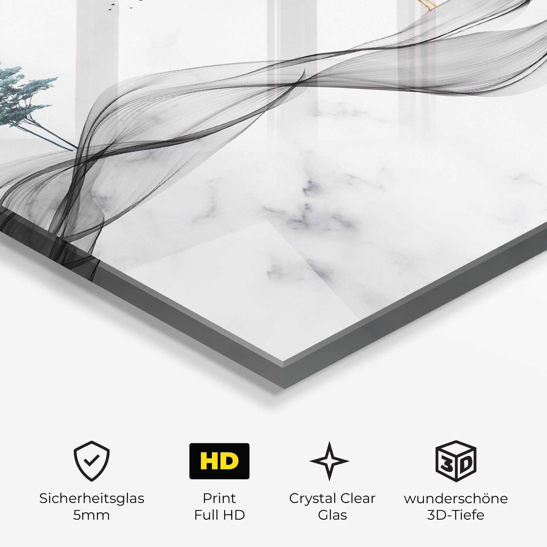 Abstract Golden Landscape 1 mockup 3