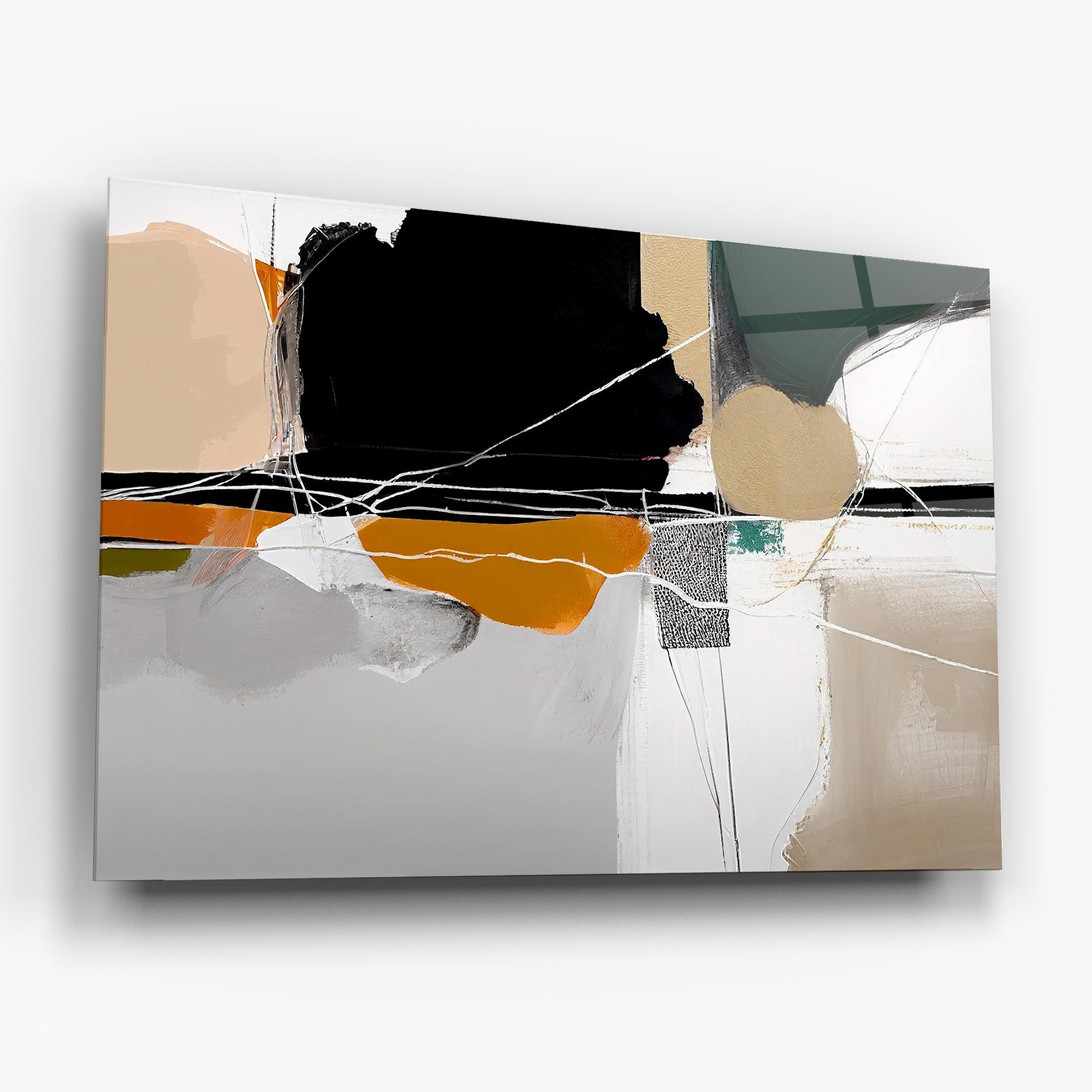 Glasbild Abstract Ornament Prints mockup 6
