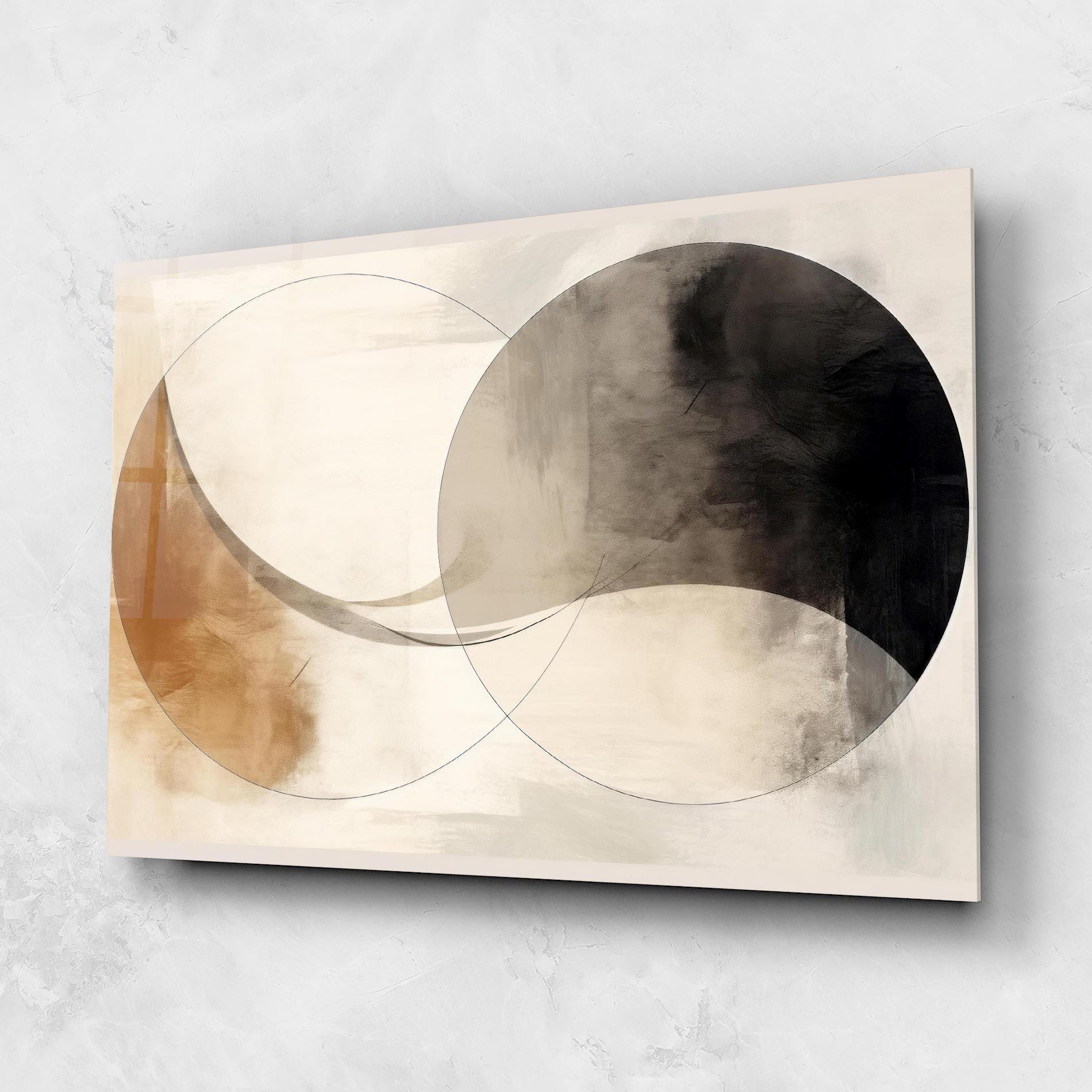 Abstract Circle Painting mockup 1