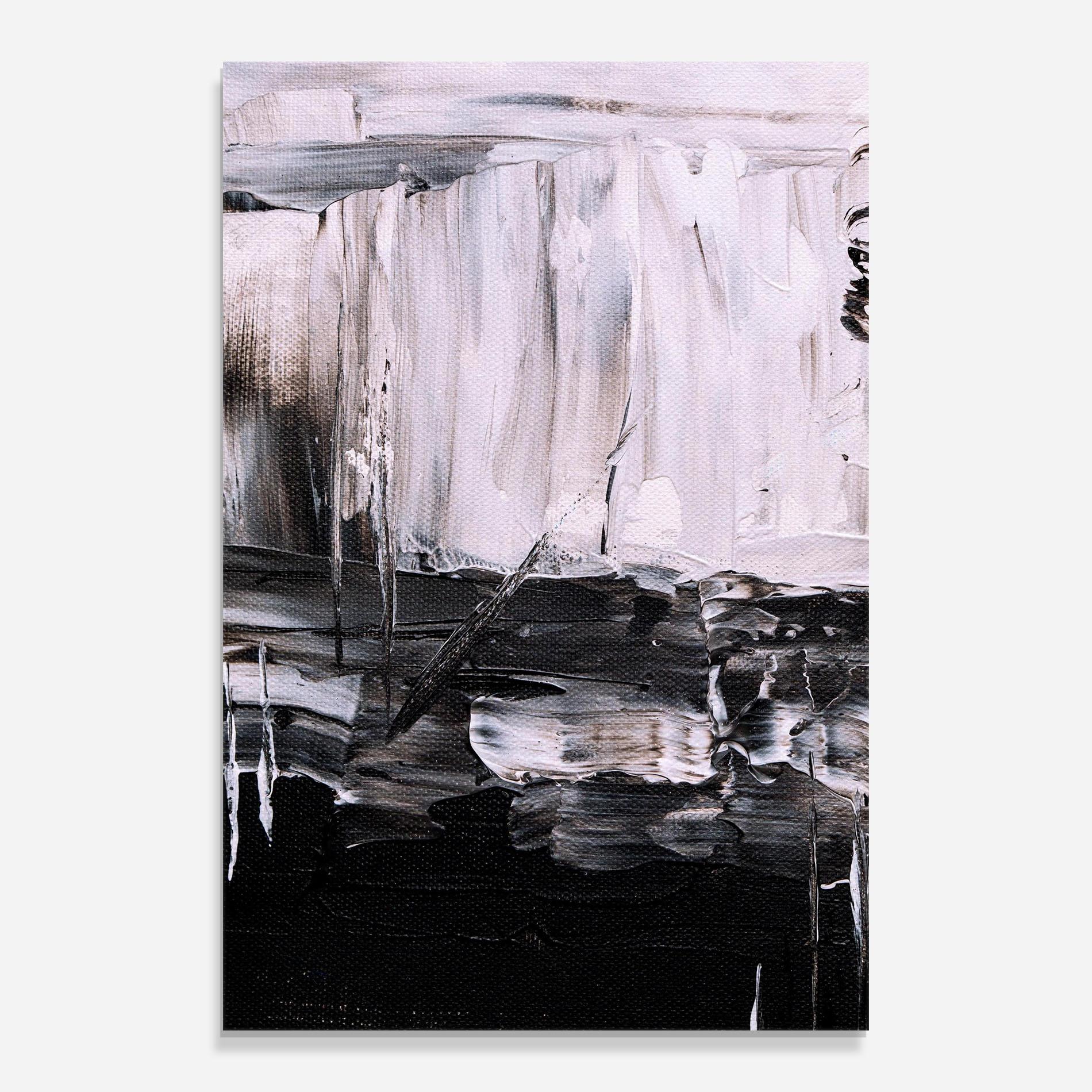 Glasbild Abstract Paintings mockup 0