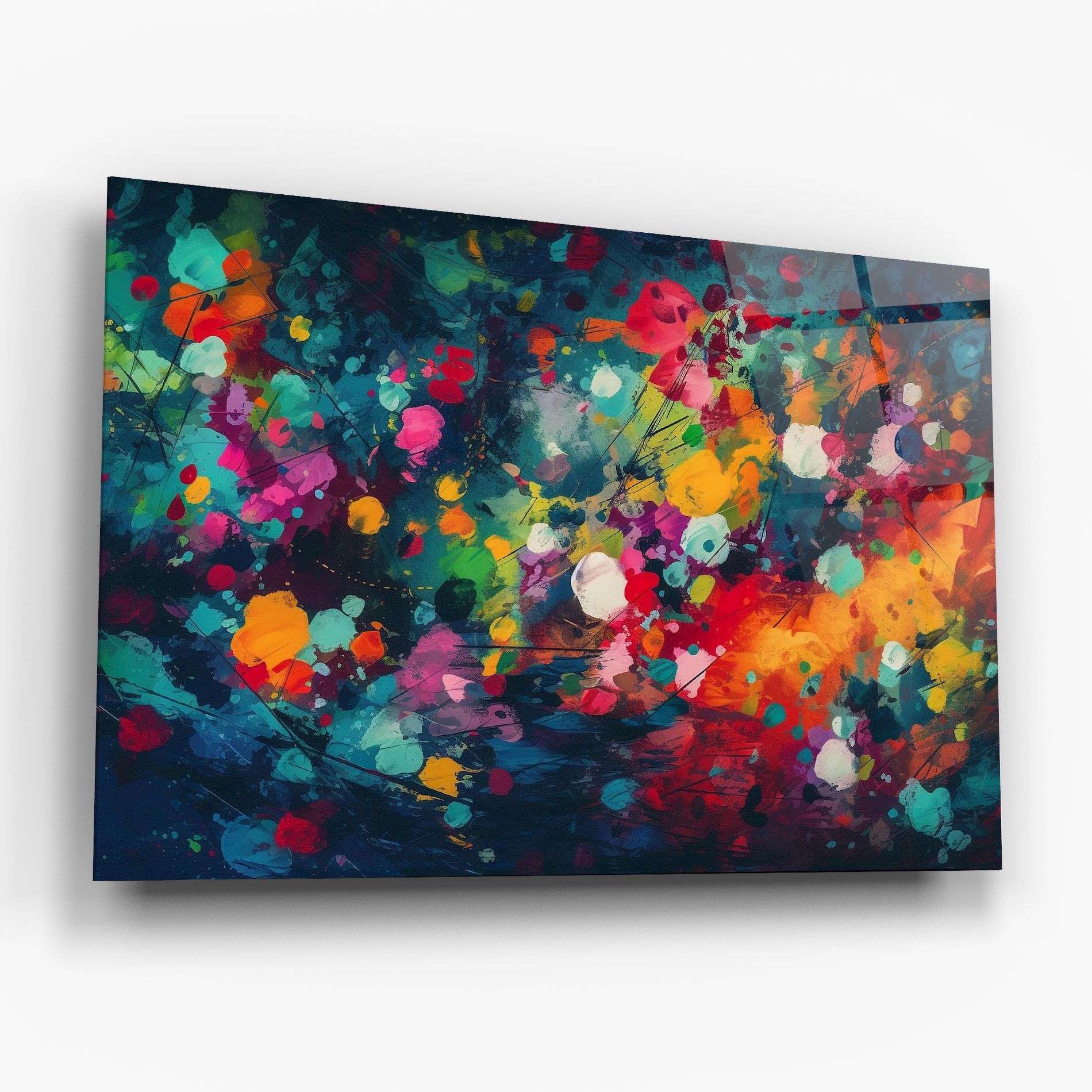 Colors Blue Background mockup 6