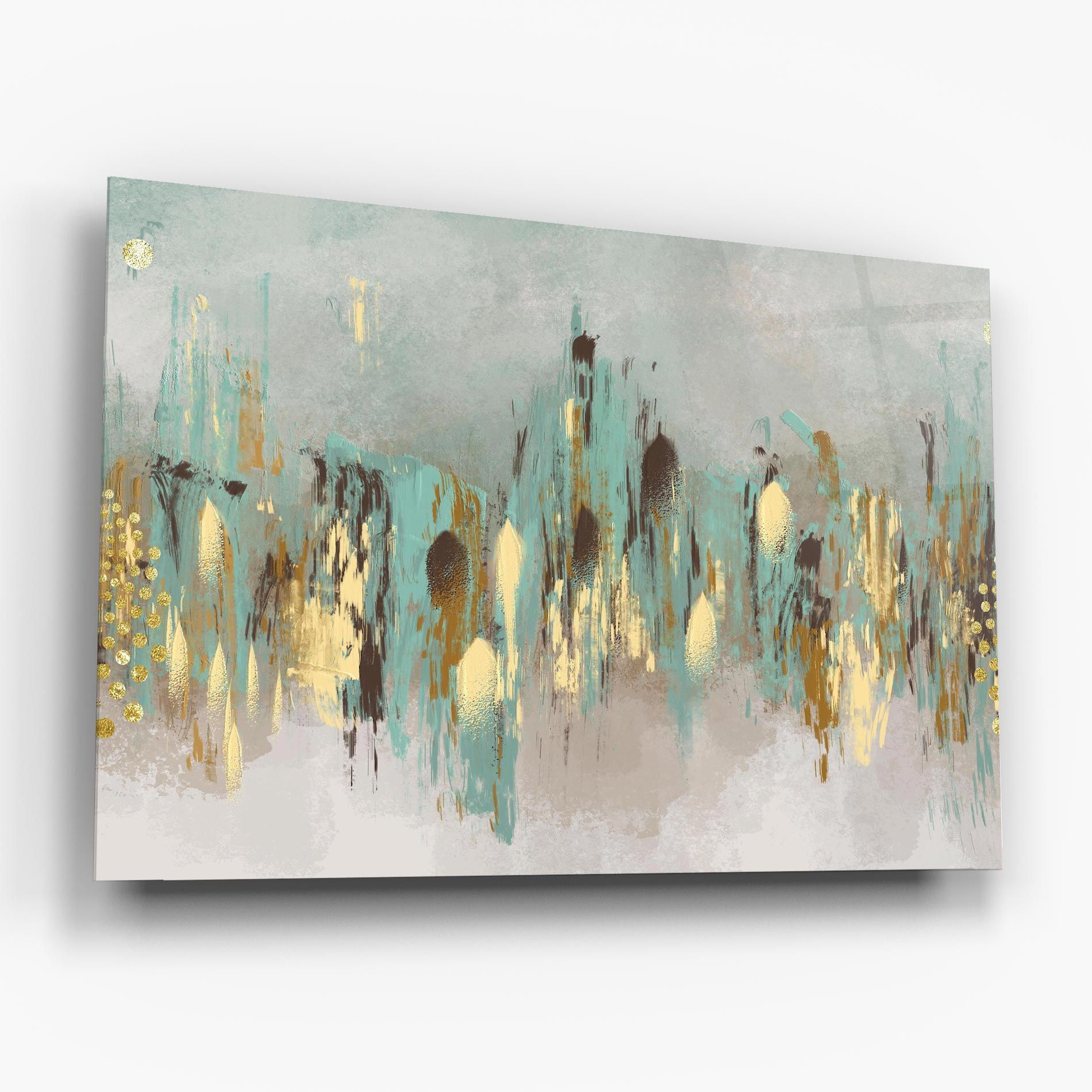 Gold Spiral Points mockup 6