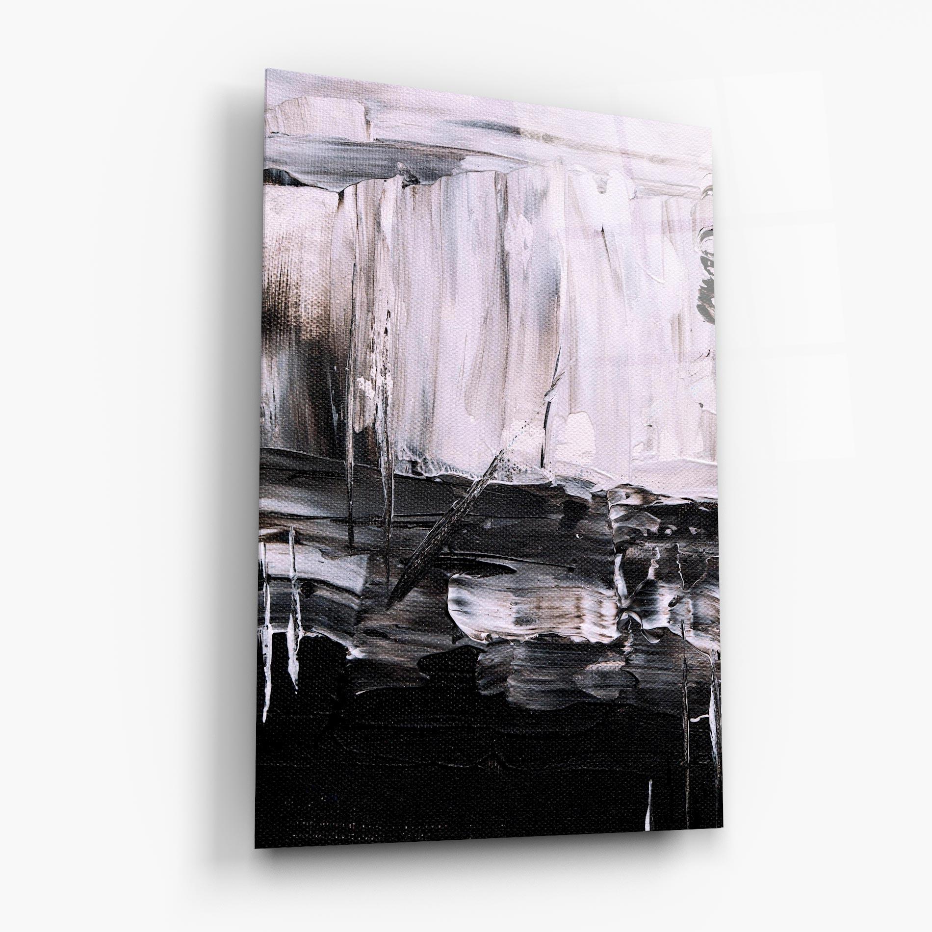 Glasbild Abstract Paintings mockup 6