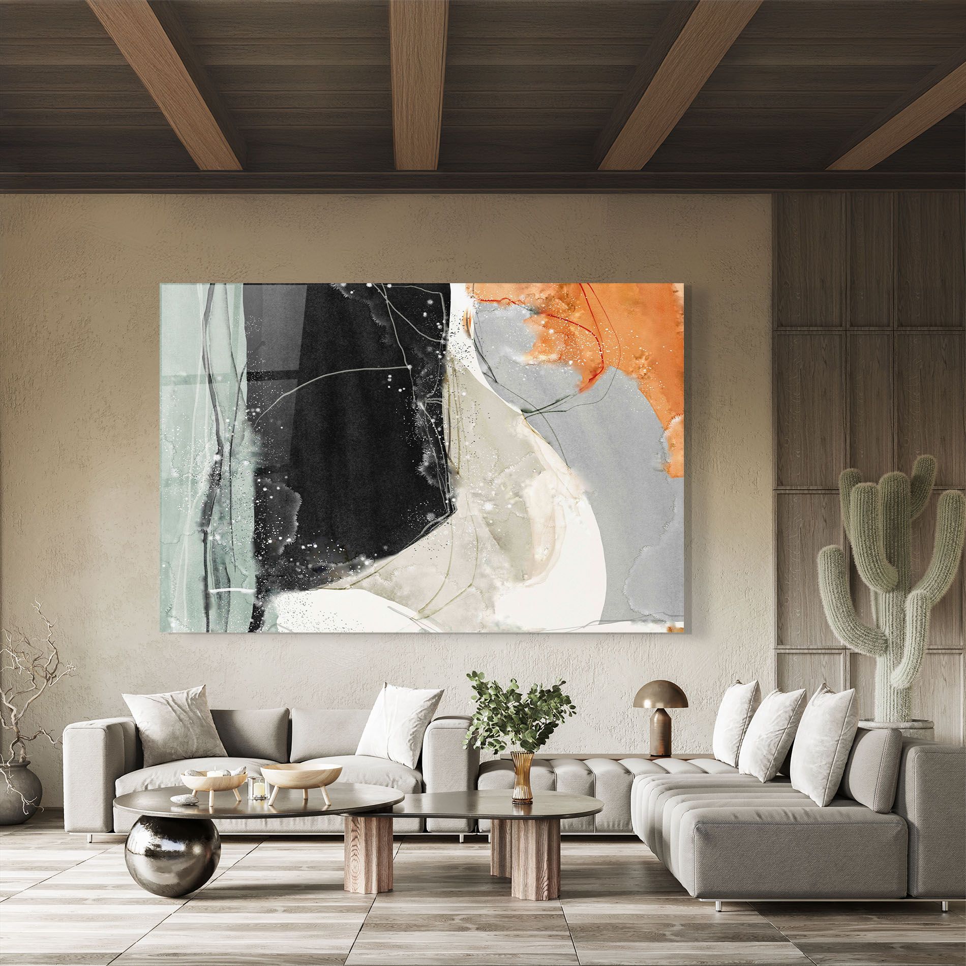 Beautiful White Drops mockup 8