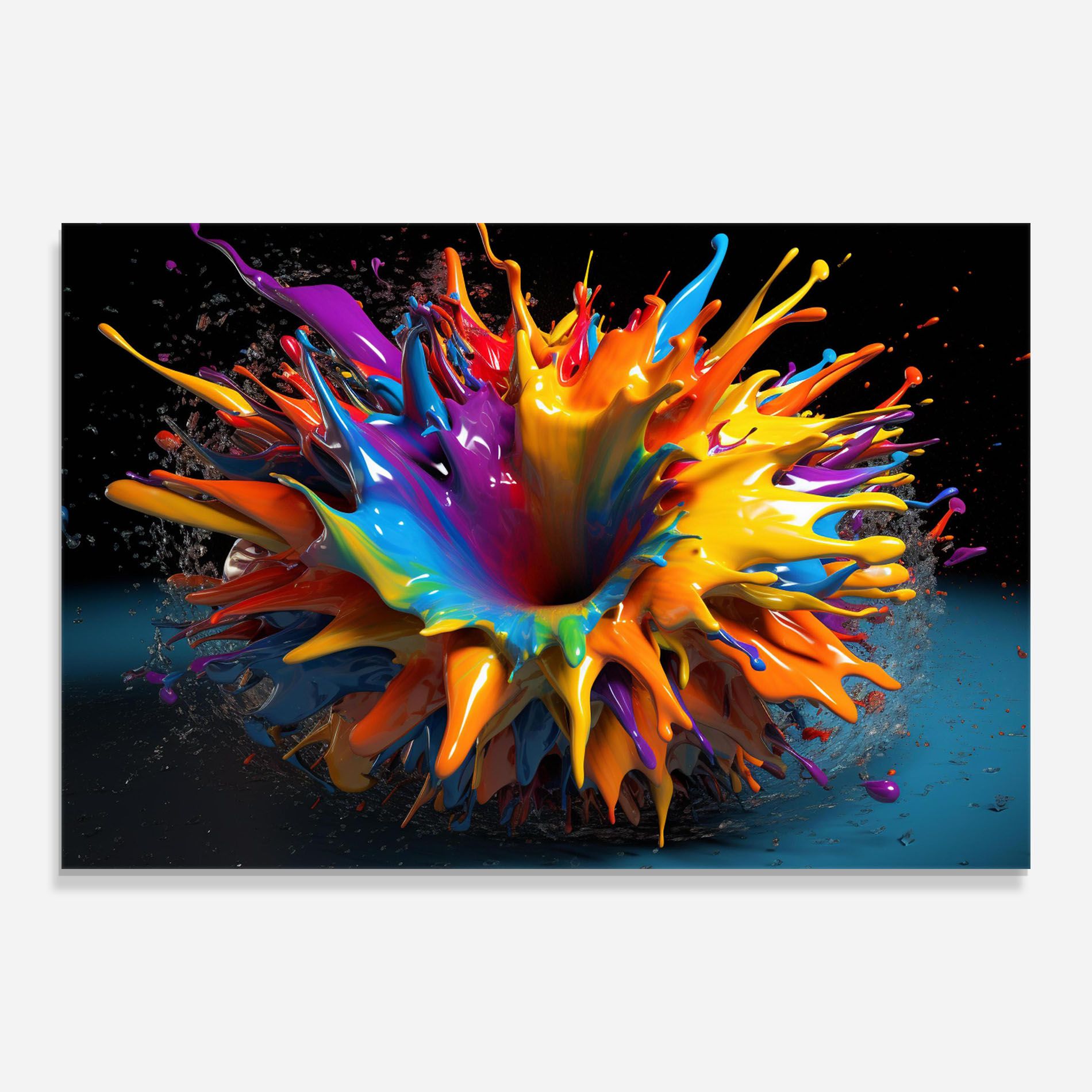 3d Color Splash mockup 0