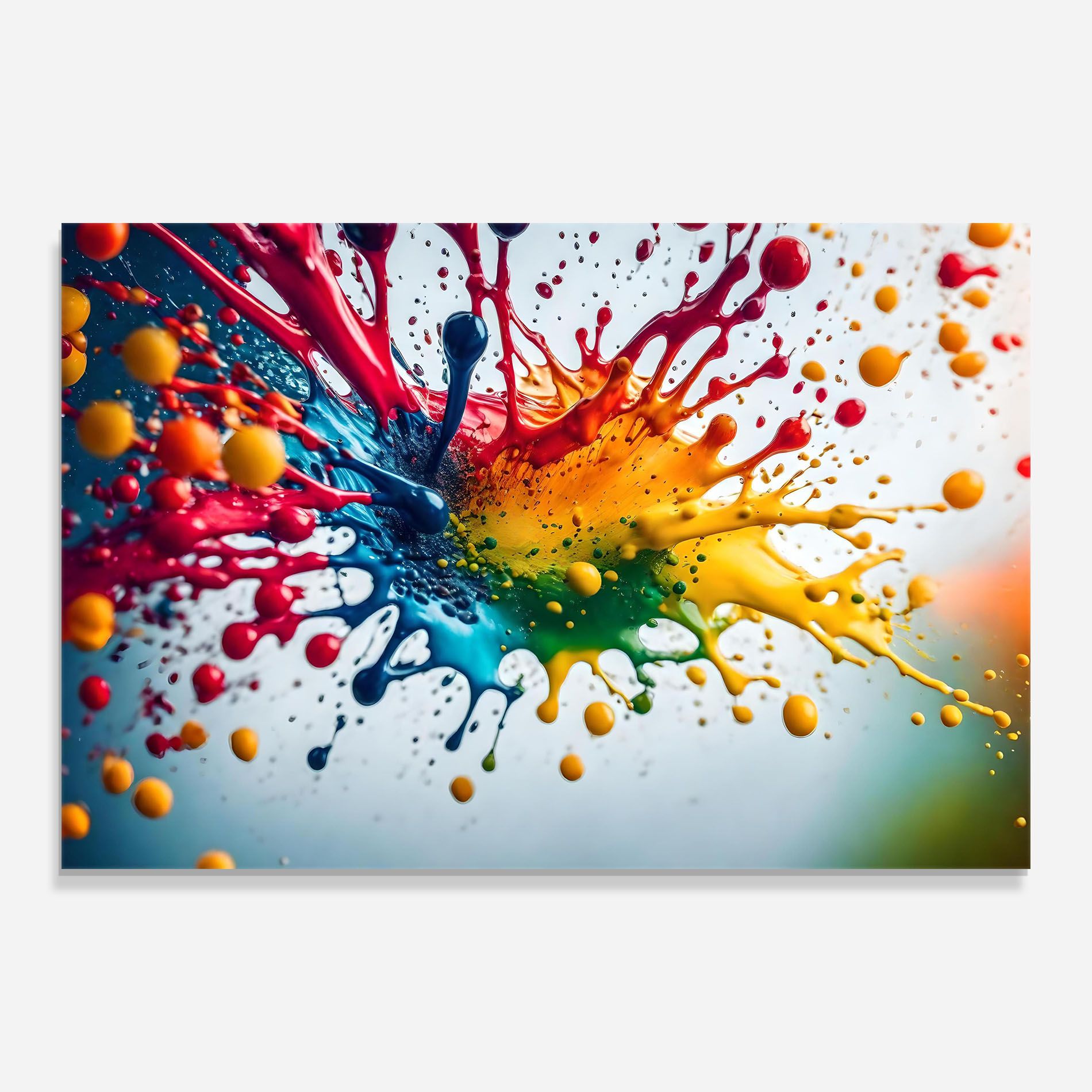 Colorful Splash Rainbow mockup 0