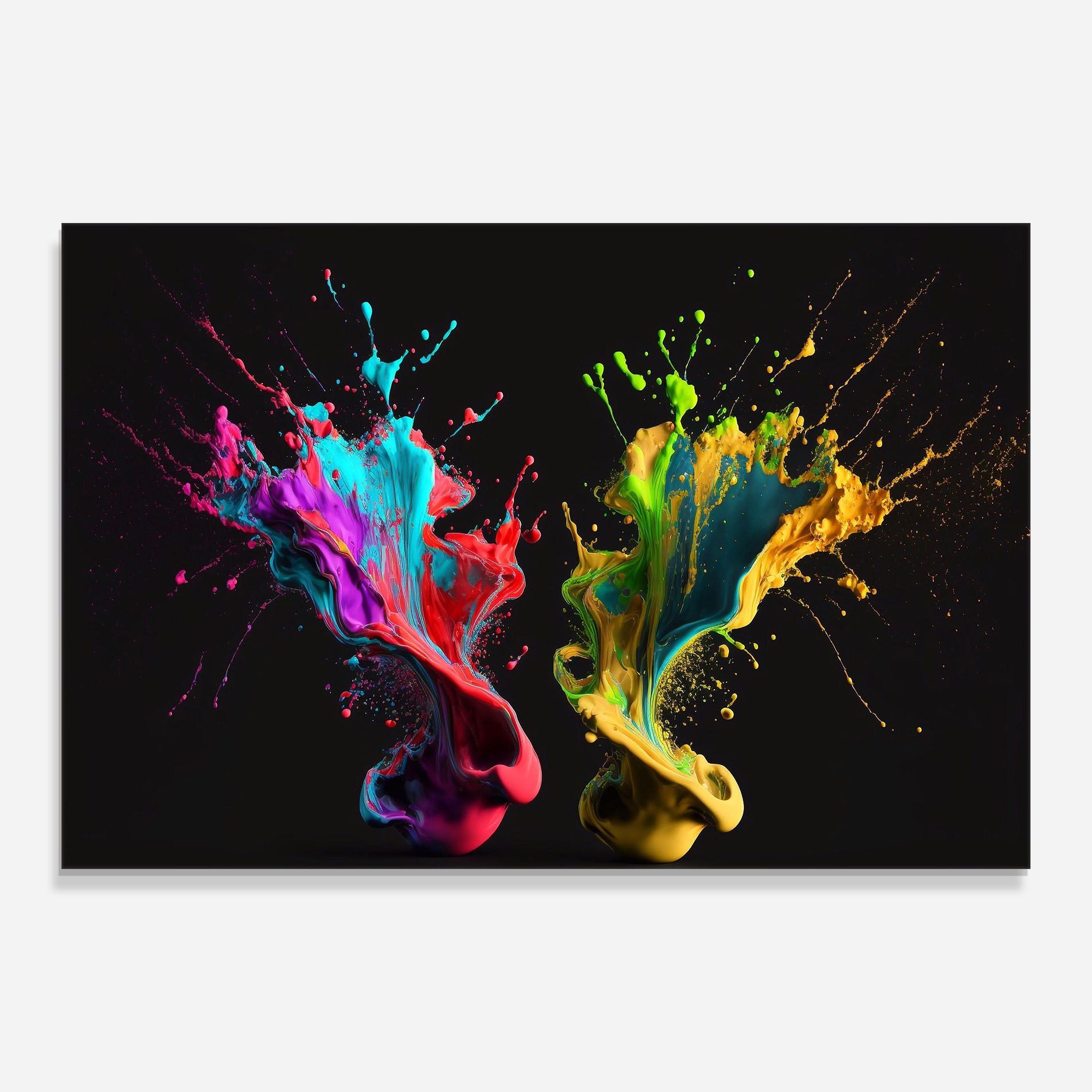 Yellow Green Splash mockup 0