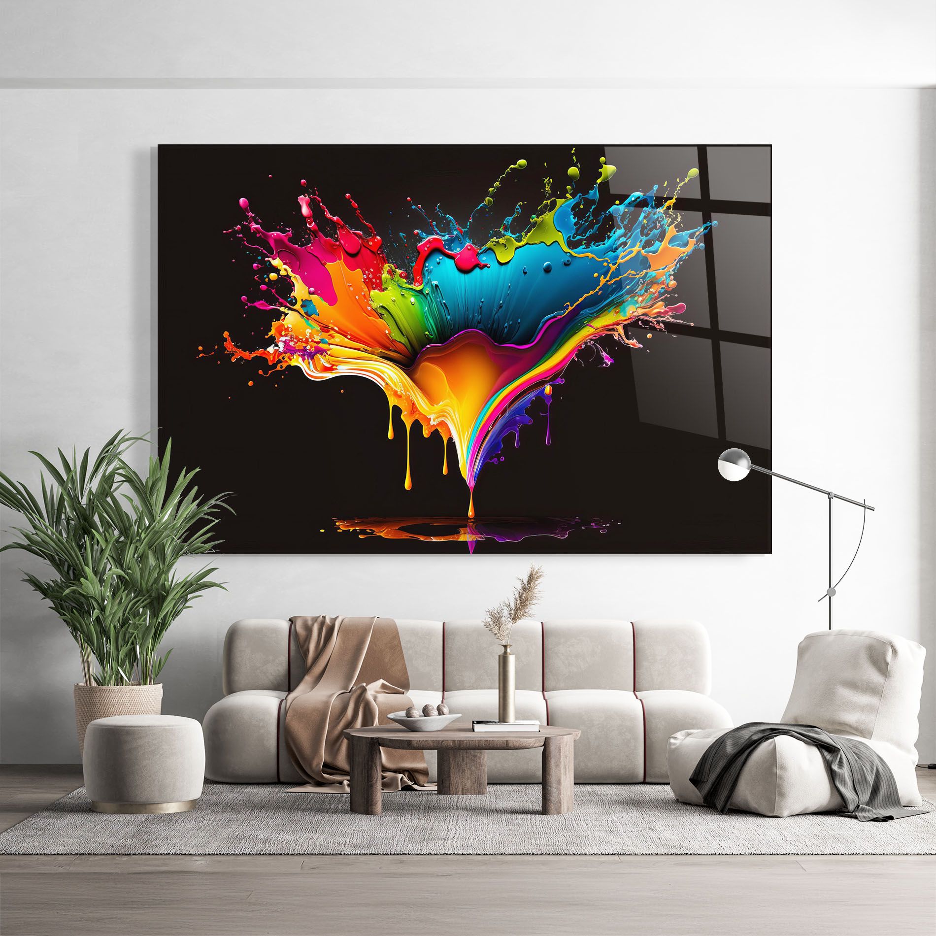 Colorful Rainbow Splash mockup 9