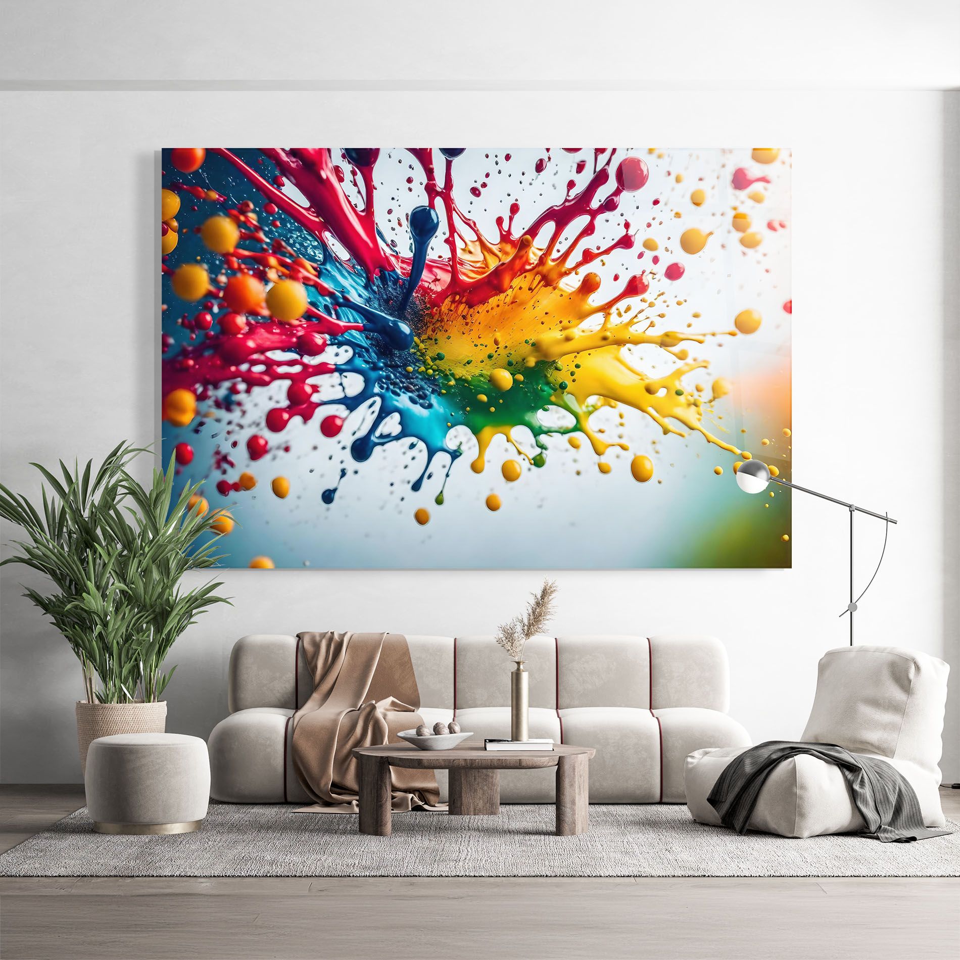 Colorful Splash Rainbow mockup 9