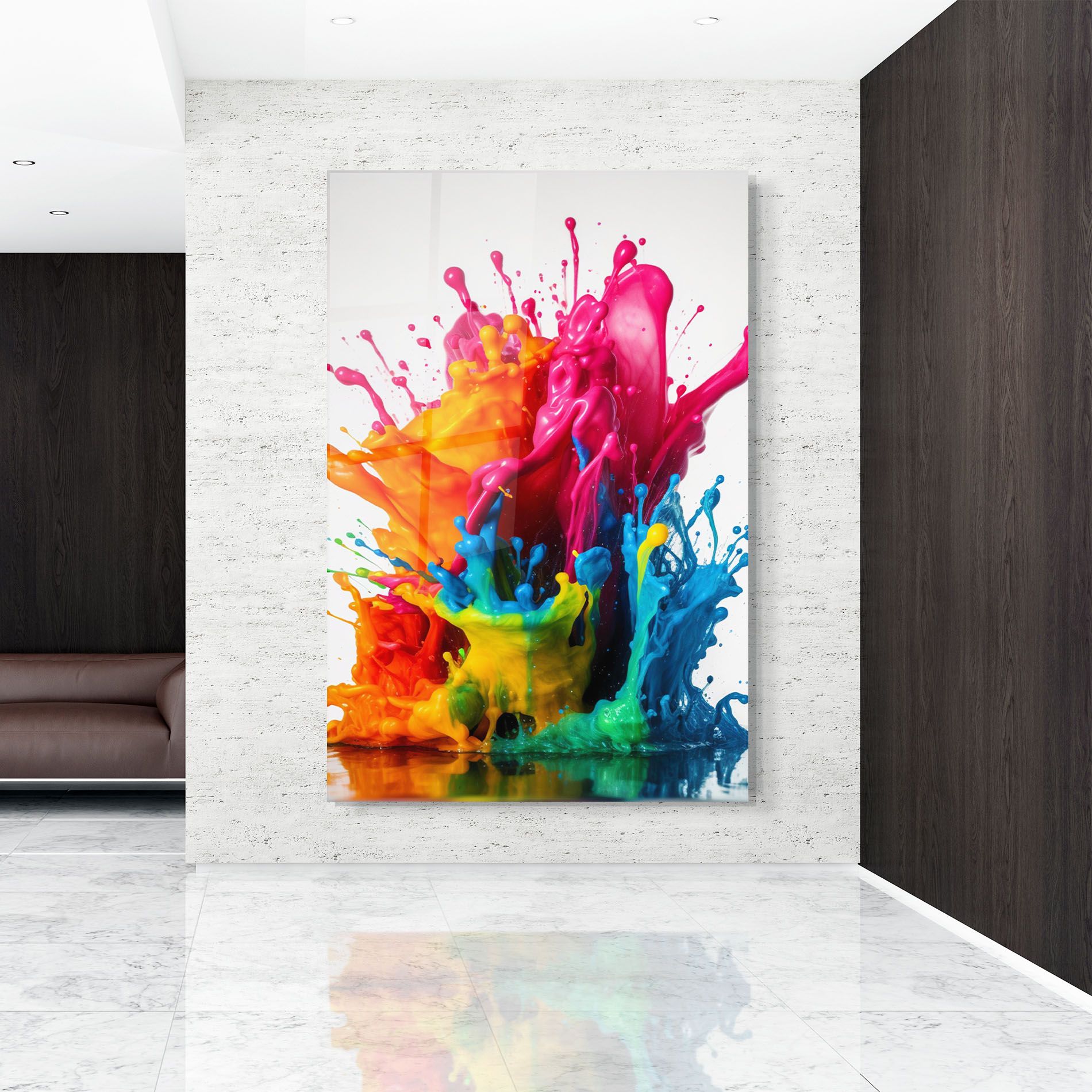Colorful Explosion Paint mockup 9