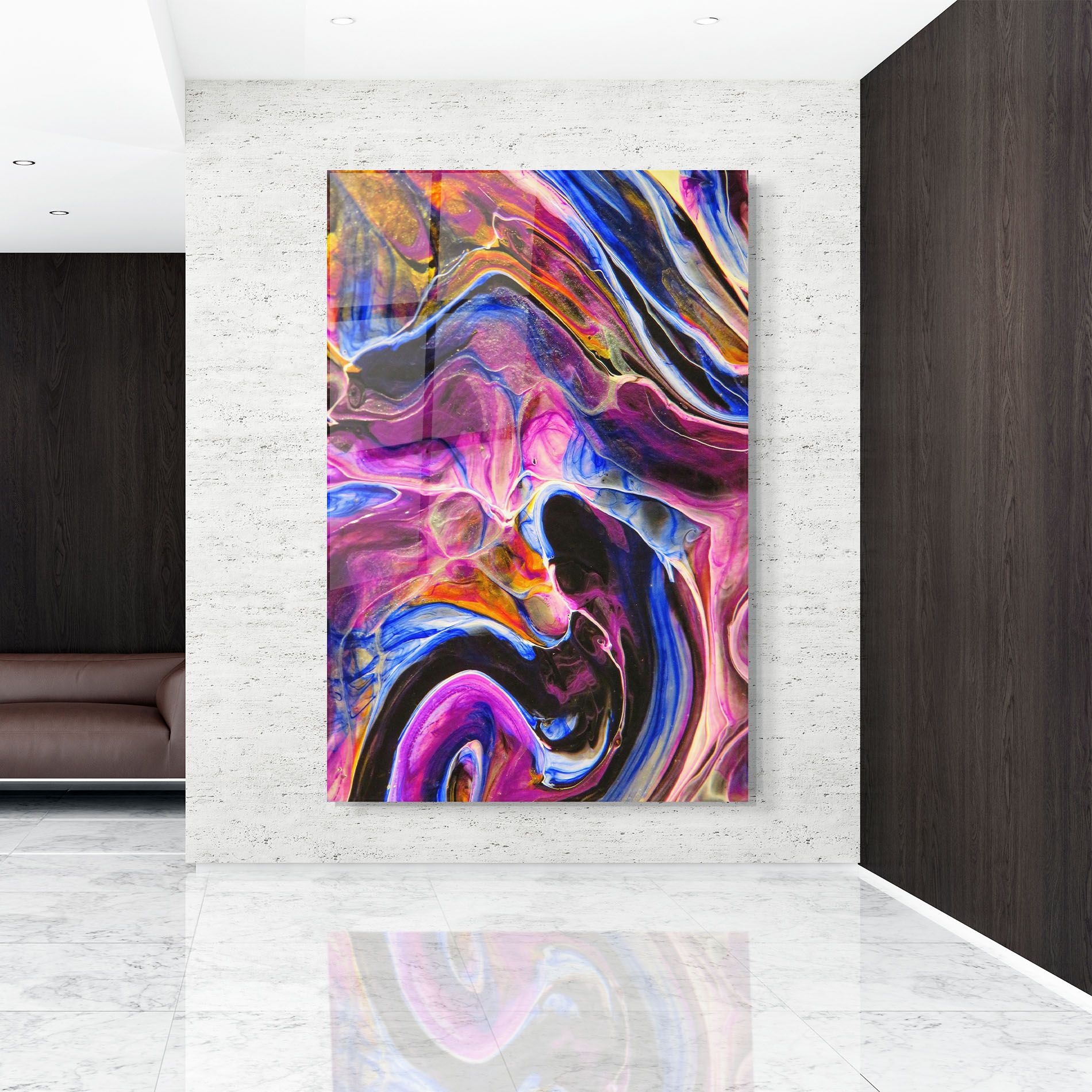 Colourful Abstract Shades mockup 9