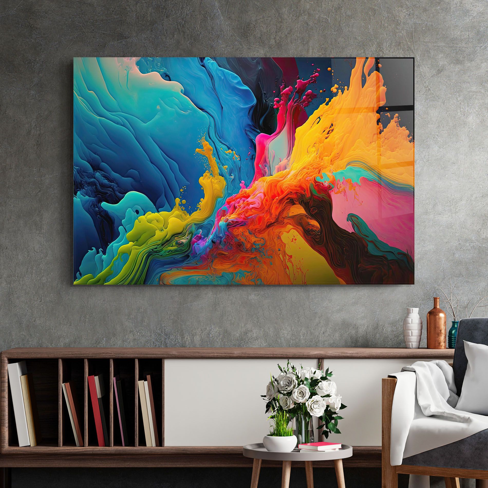 Color Floating mockup 2