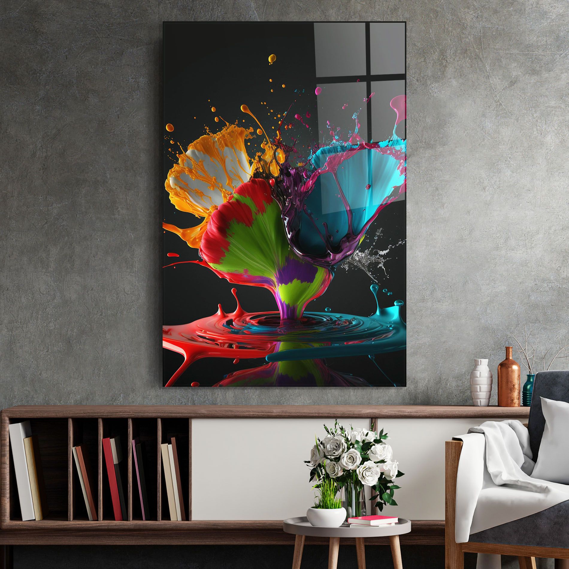 Beautiful Colorful Splash mockup 2