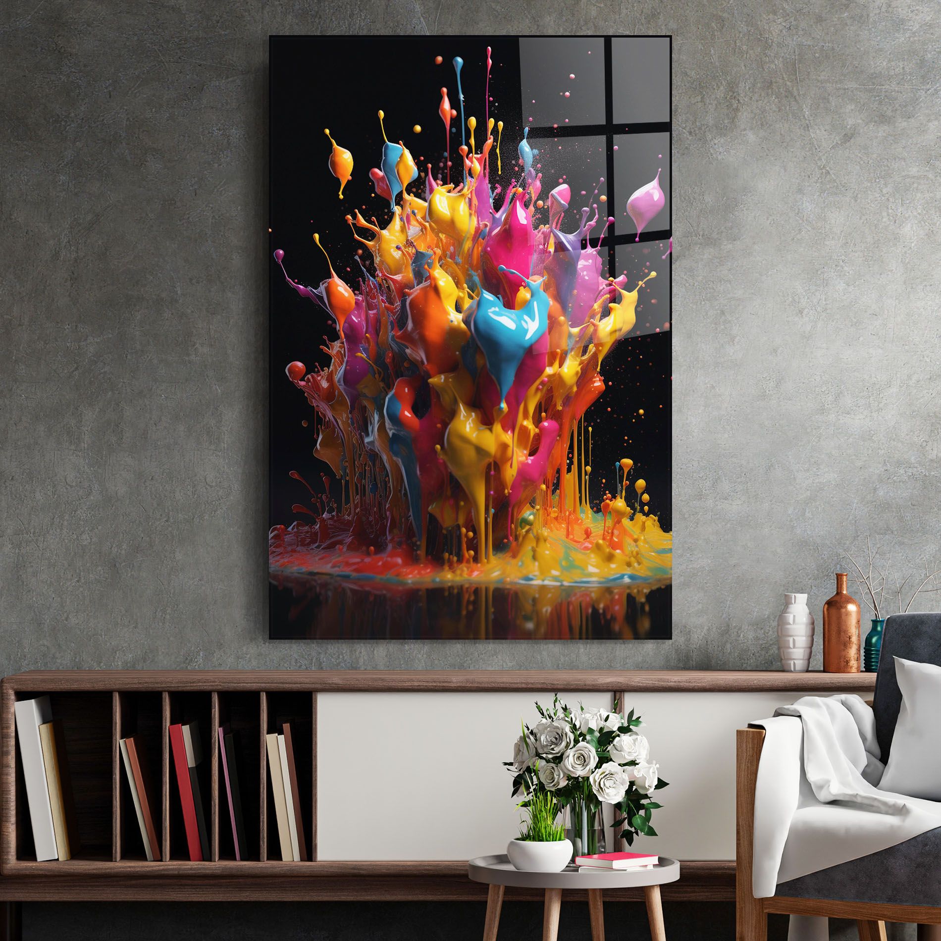 Liquid Splashing mockup 2