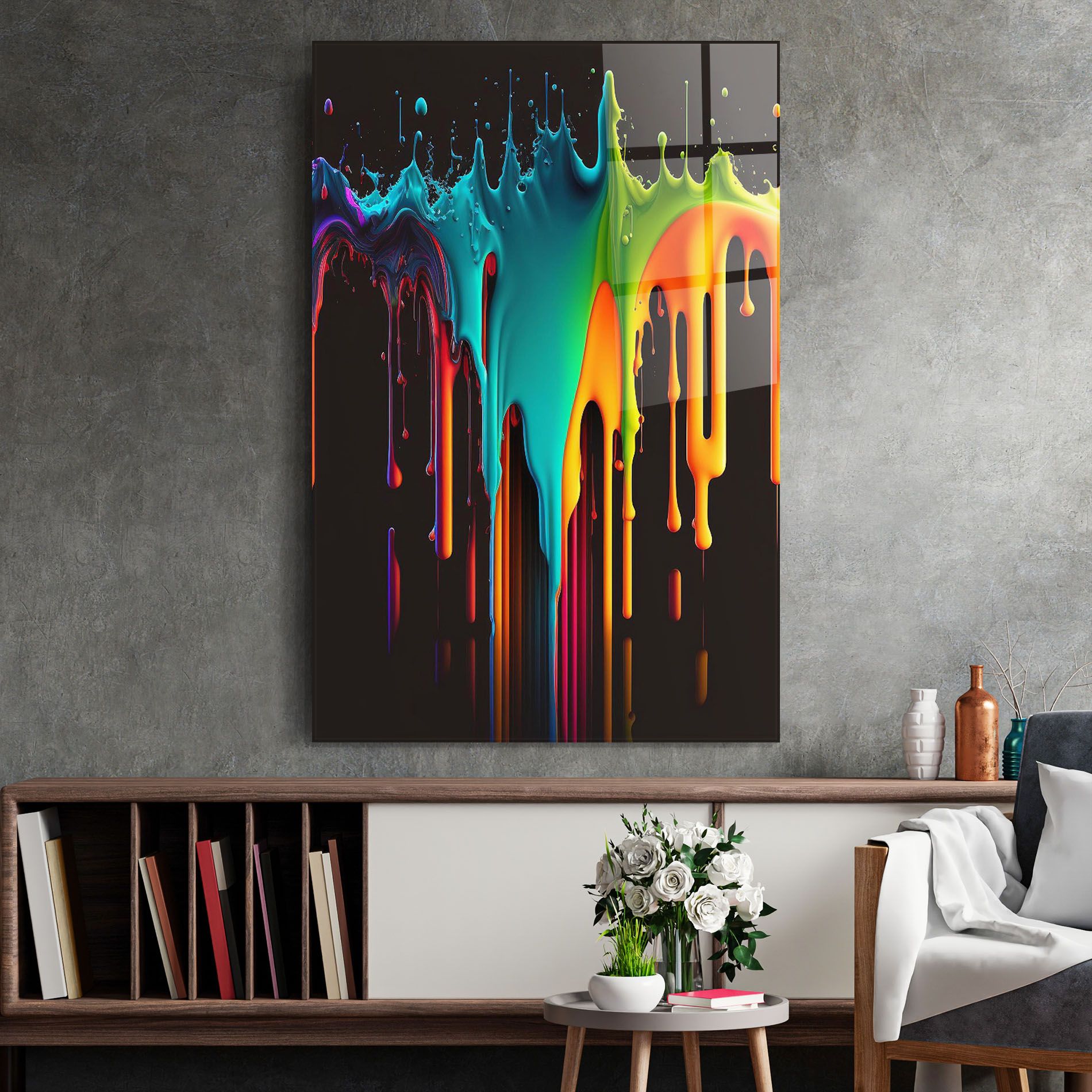 Rainbow Floating Colors mockup 2