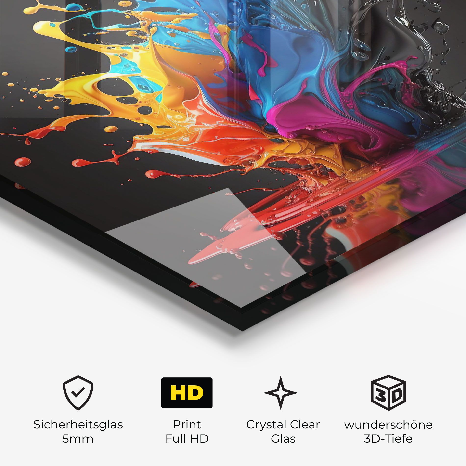 Black Blue Splash mockup 3