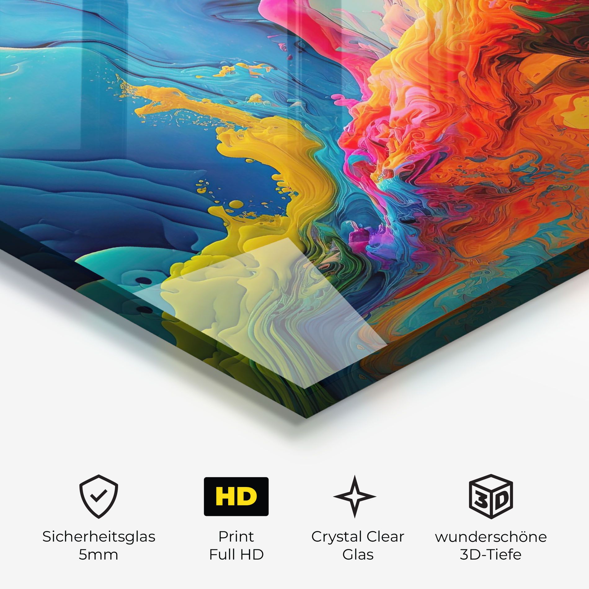 Color Floating mockup 3