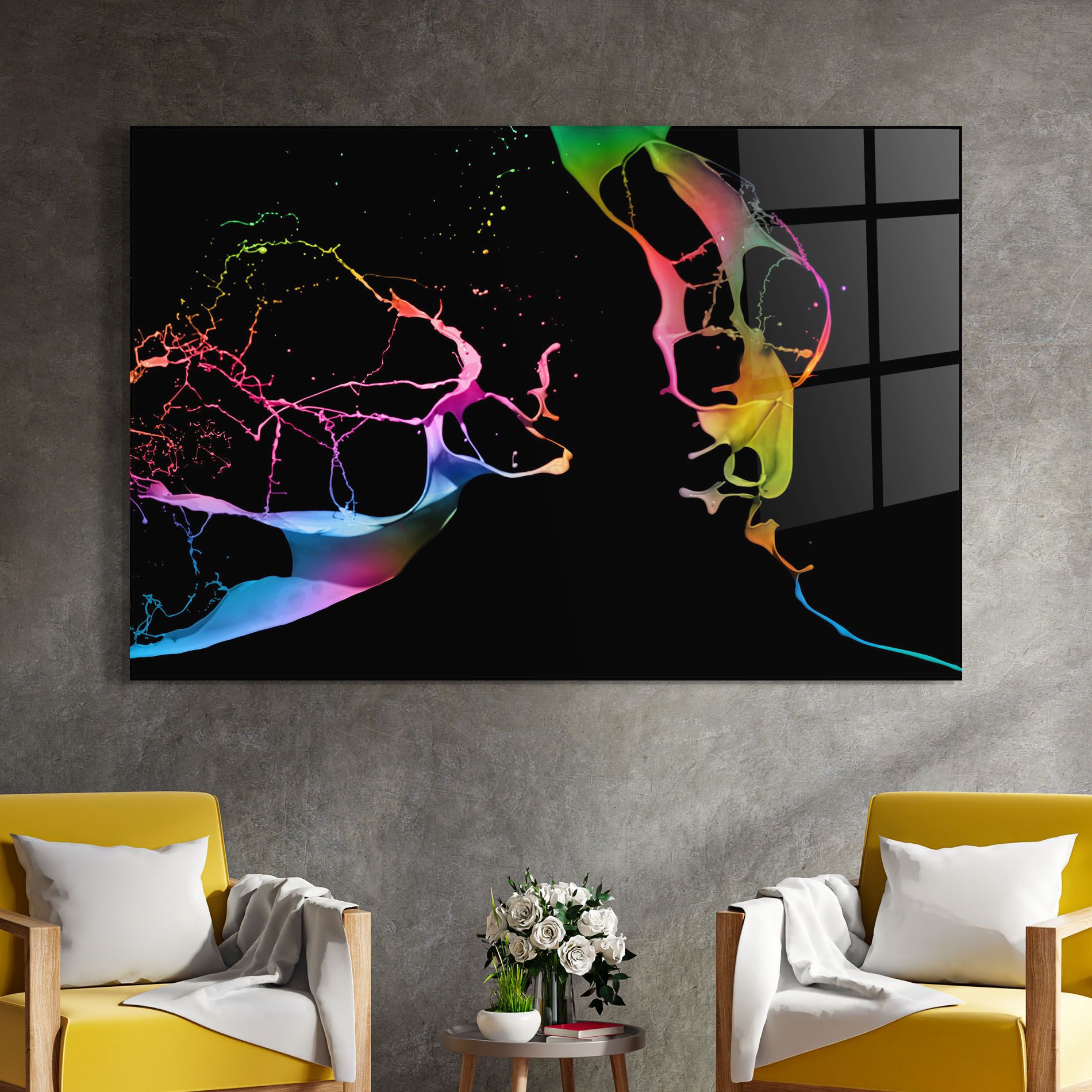 Paint Splashes mockup 4