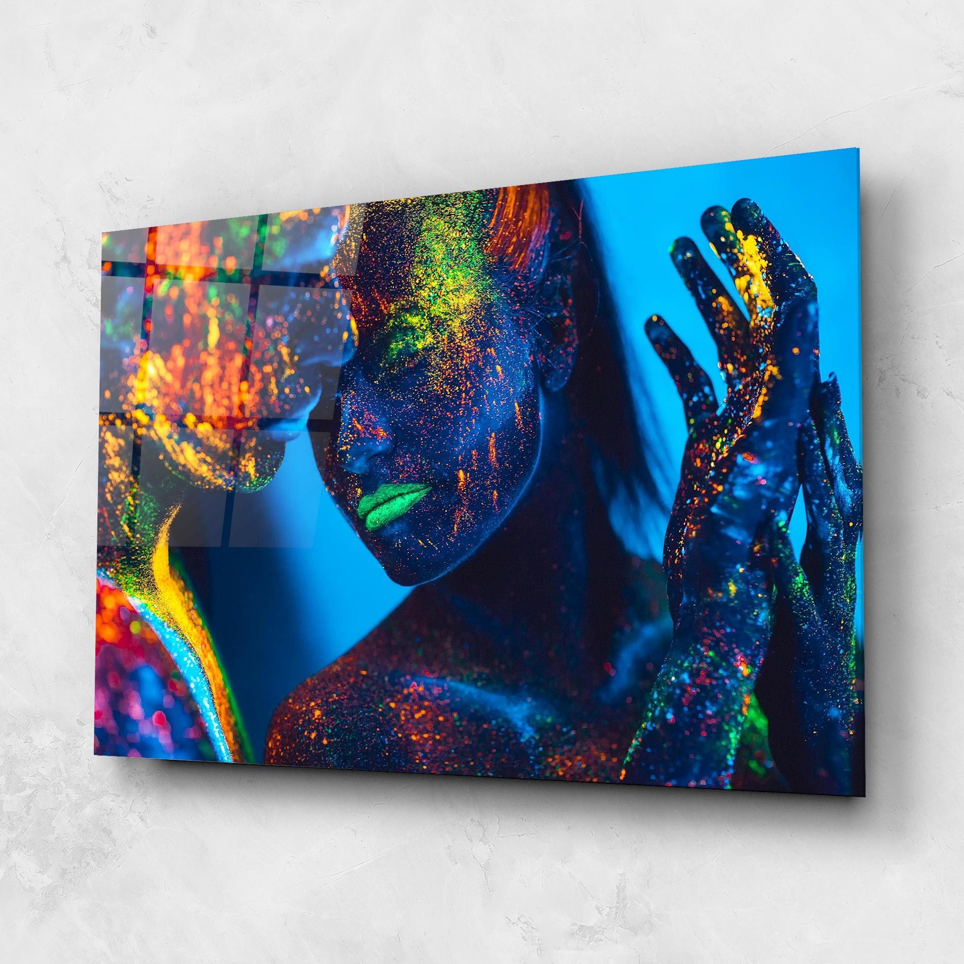 Fluorescent Couple mockup 1