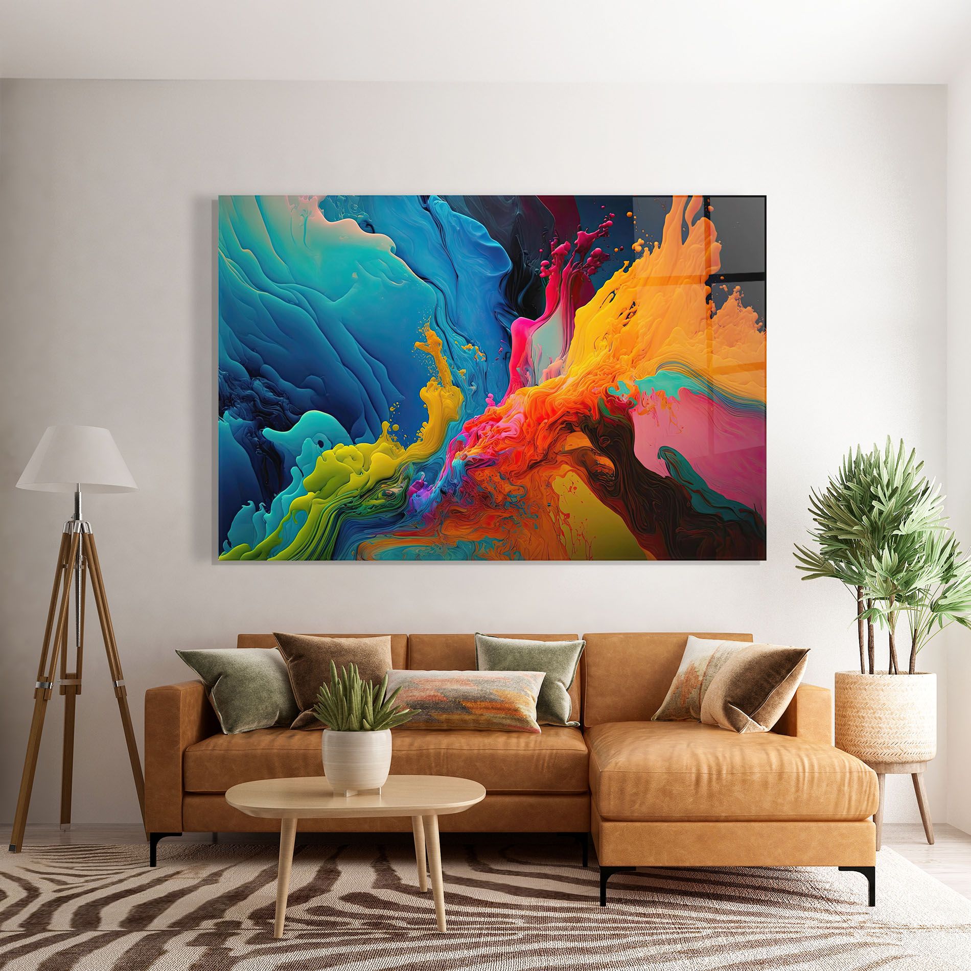 Color Floating mockup 7