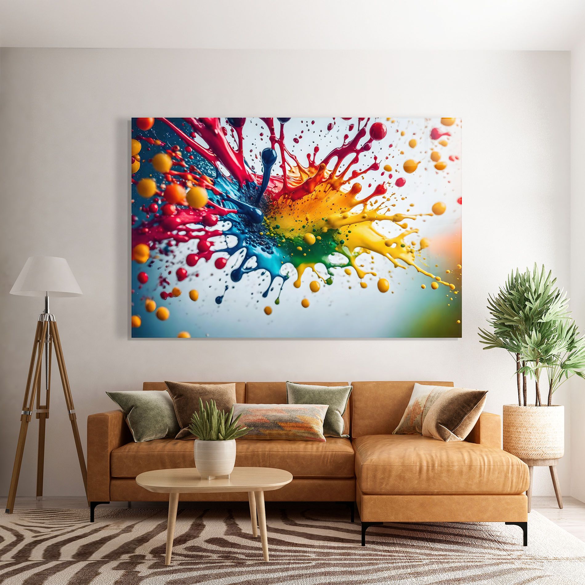 Colorful Splash Rainbow mockup 7