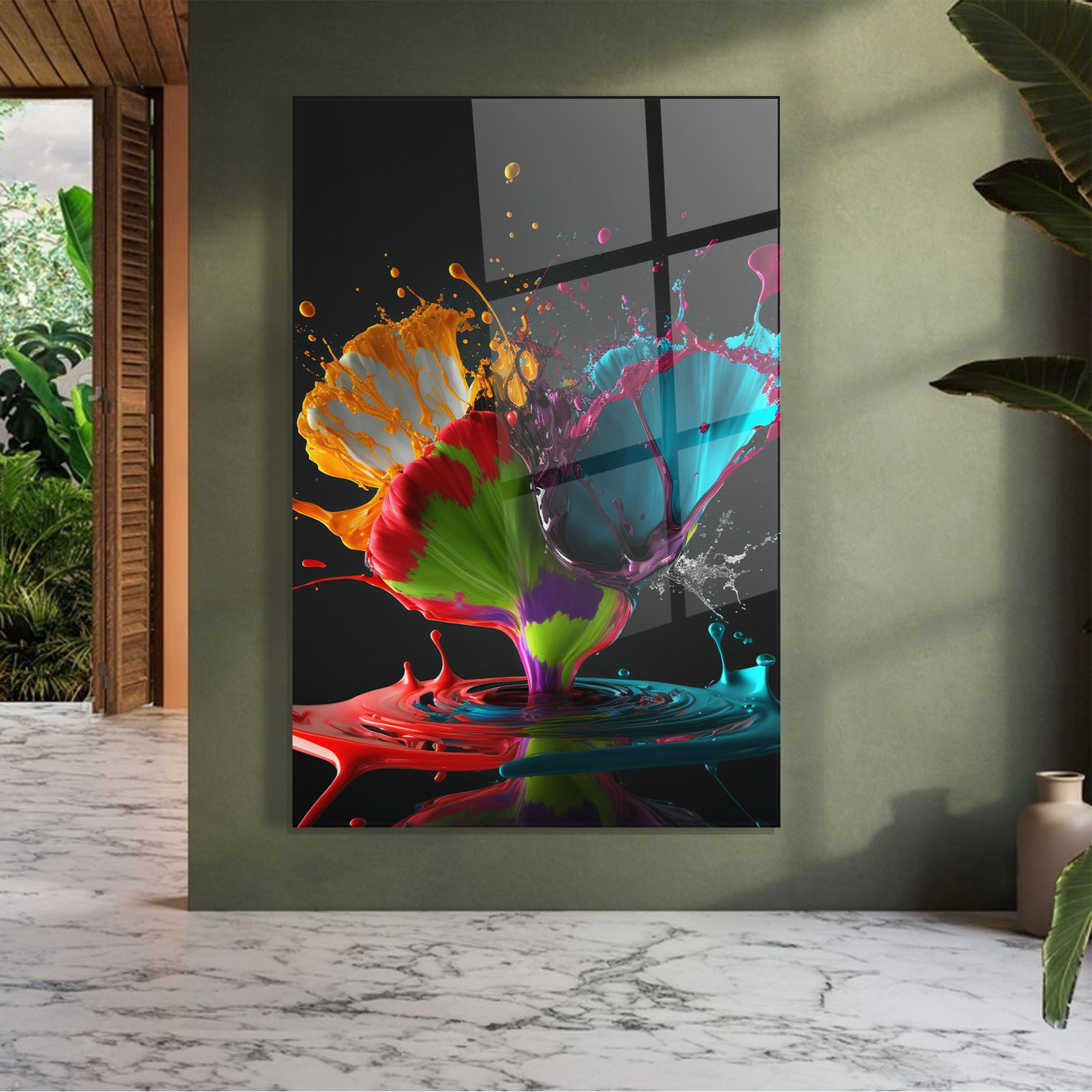 Beautiful Colorful Splash mockup 7