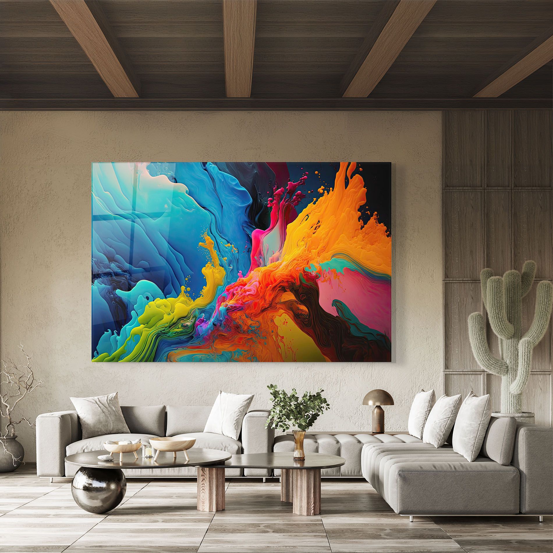 Color Floating mockup 8