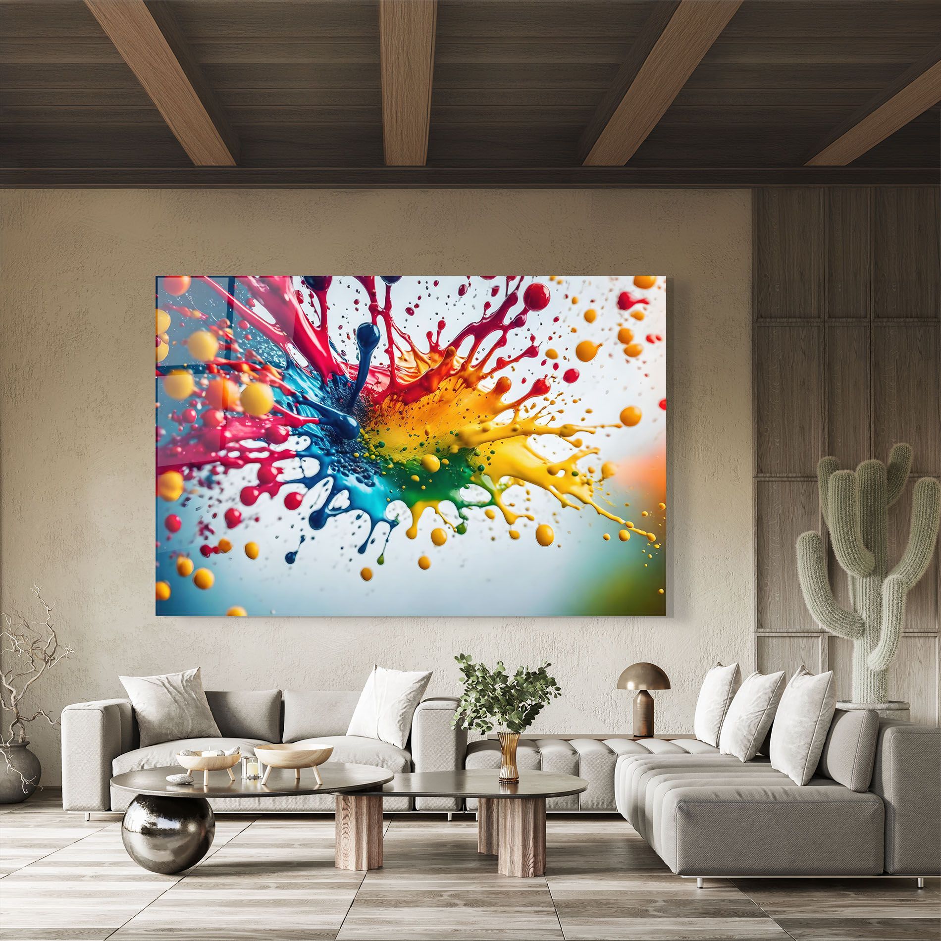 Colorful Splash Rainbow mockup 8