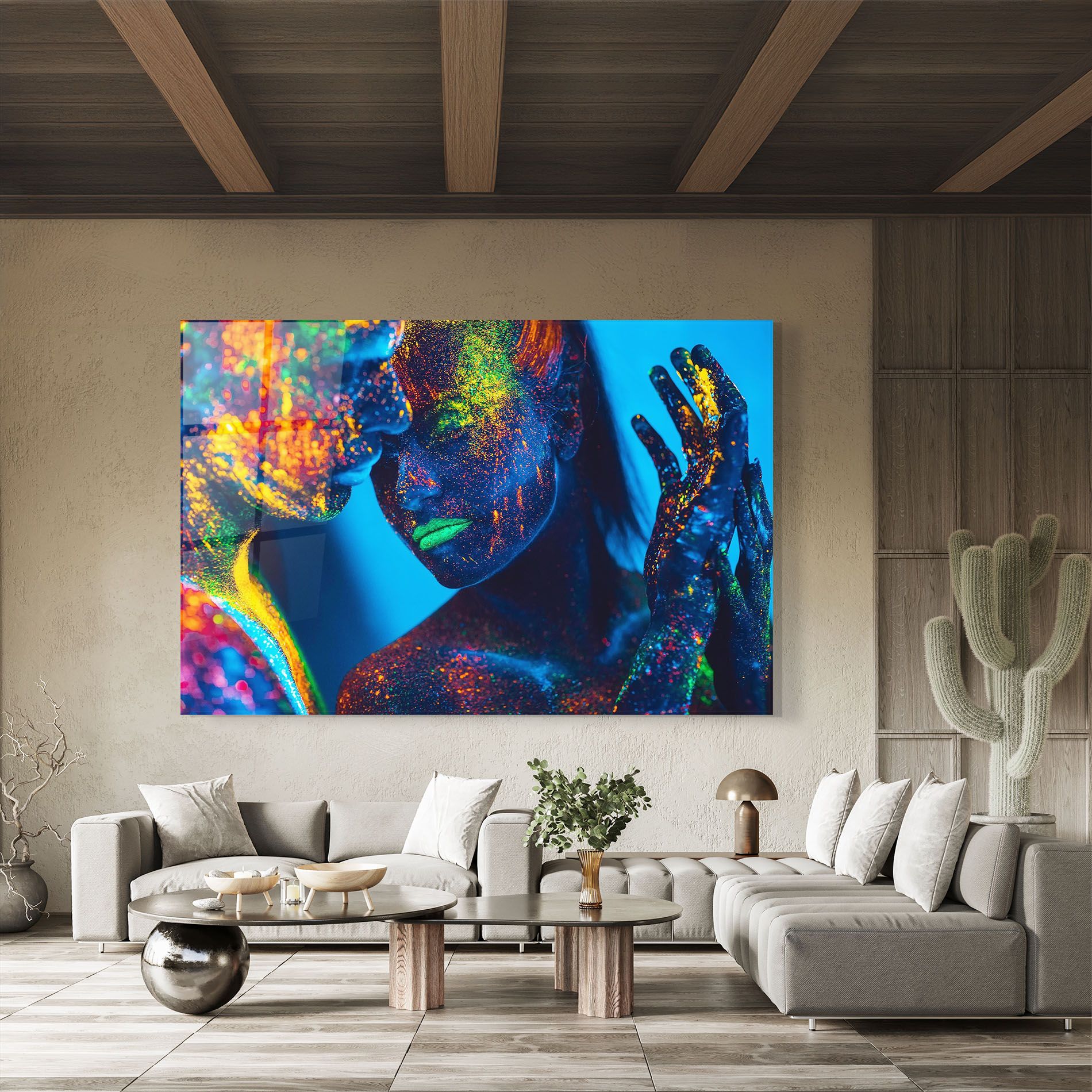 Fluorescent Couple mockup 8