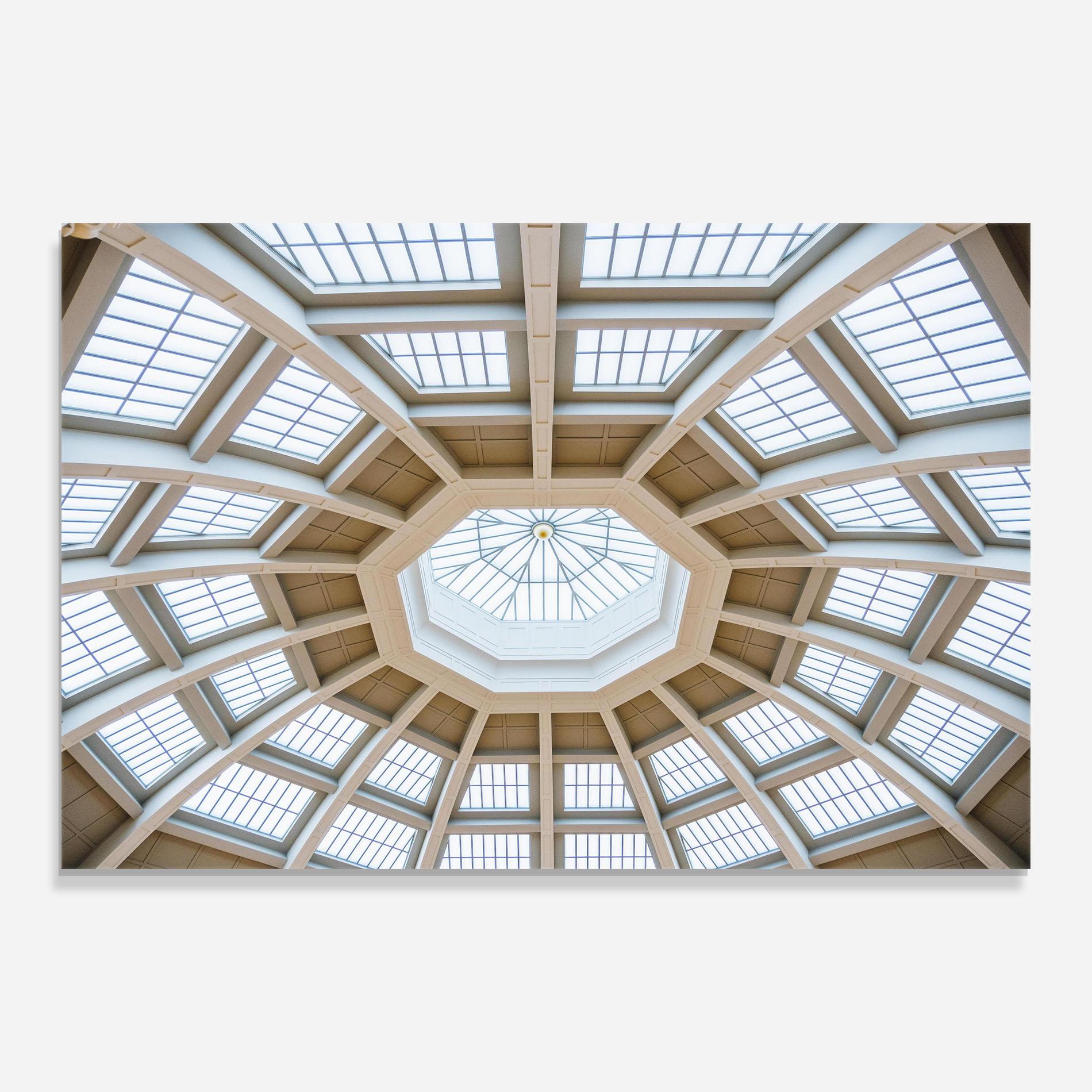 Glasbild Ceiling Dome mockup 0