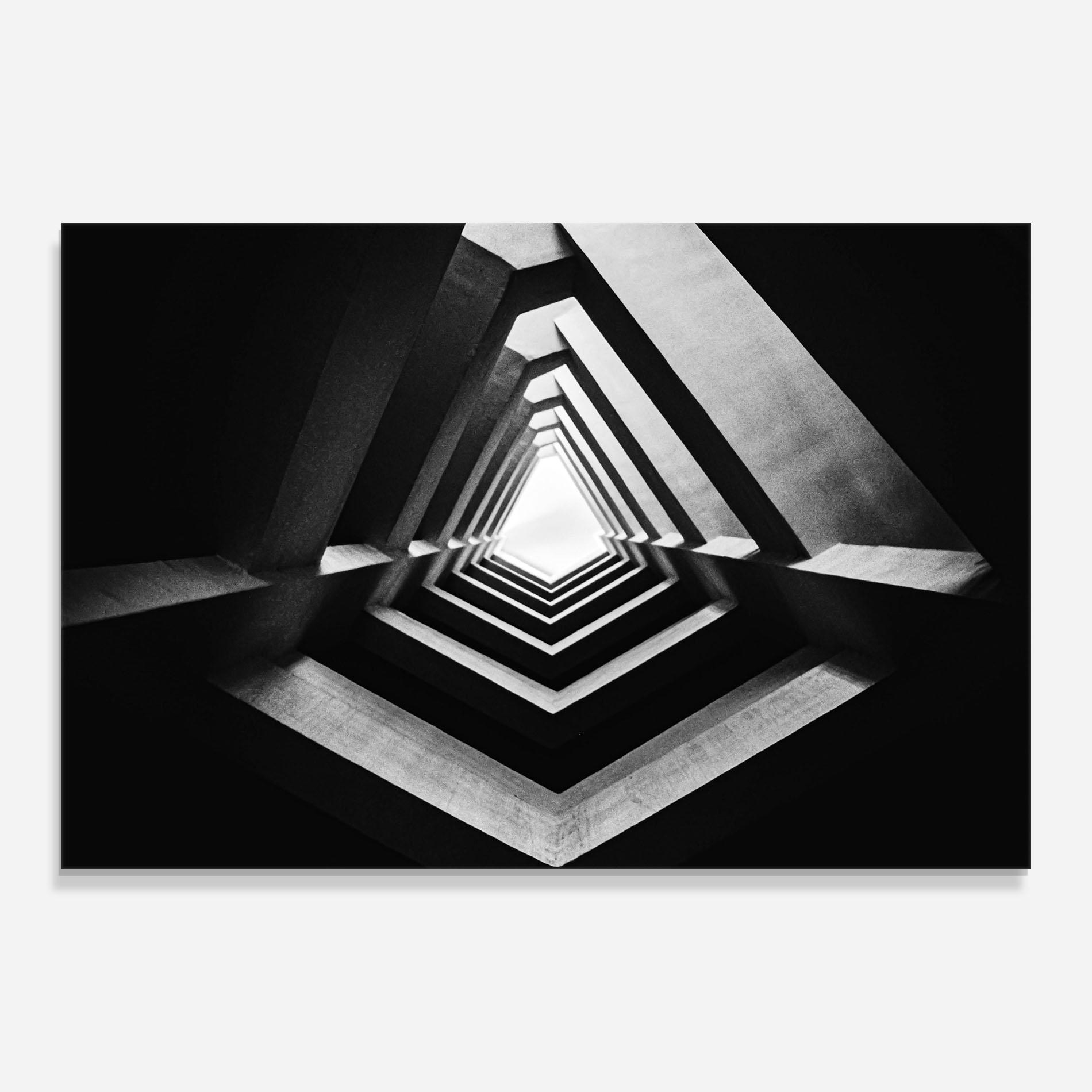 Glasbild Dark Shadow mockup 0