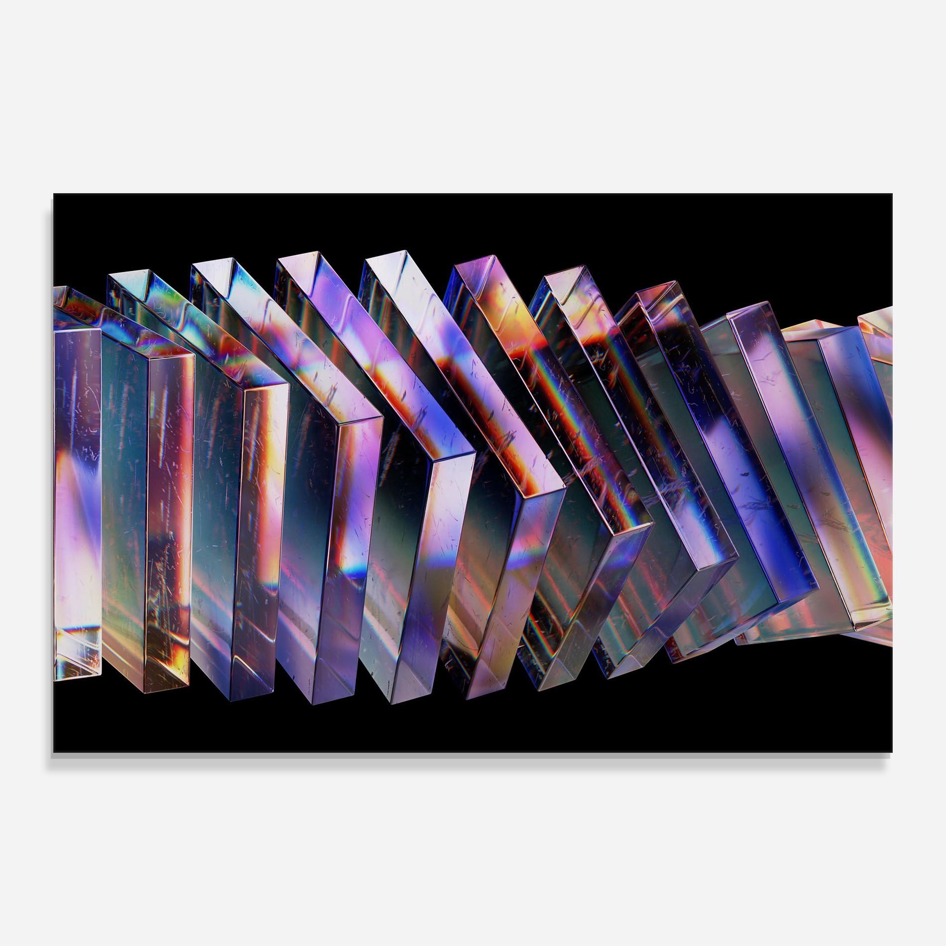 Square Glass Floating mockup 0